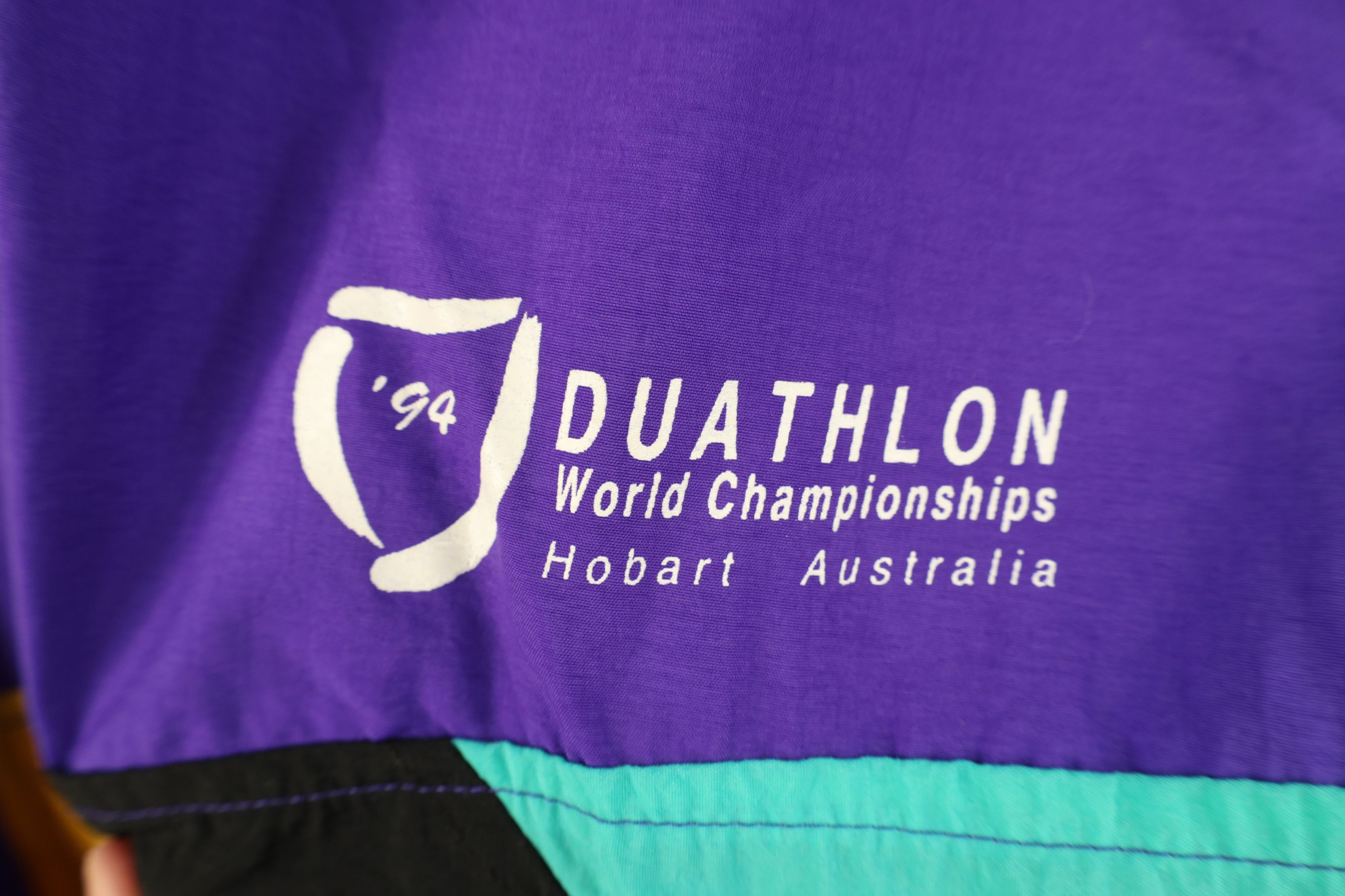 Vintage Vintage 90s Duathlon World Championships Australia Jacket Size US S / EU 44-46 / 1 - 4 Thumbnail