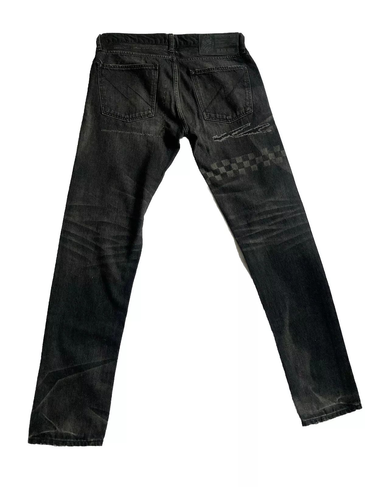 Neighborhood Neighborhood NBHD Black Icon denim Jeans Narrow straight Size US 36 / EU 52 - 2 Thumbnail