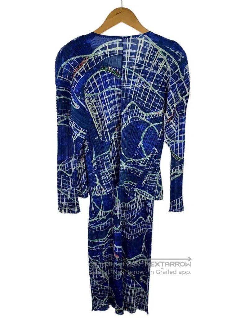 Issey Miyake Issey Miyake Blue Coat Size M / US 6-8 / IT 42-44 - 2 Thumbnail
