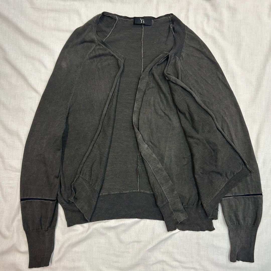 Yohji Yamamoto 2000's Asymmetrical Cardigan Size US S / EU 44-46 / 1 - 1 Thumbnail