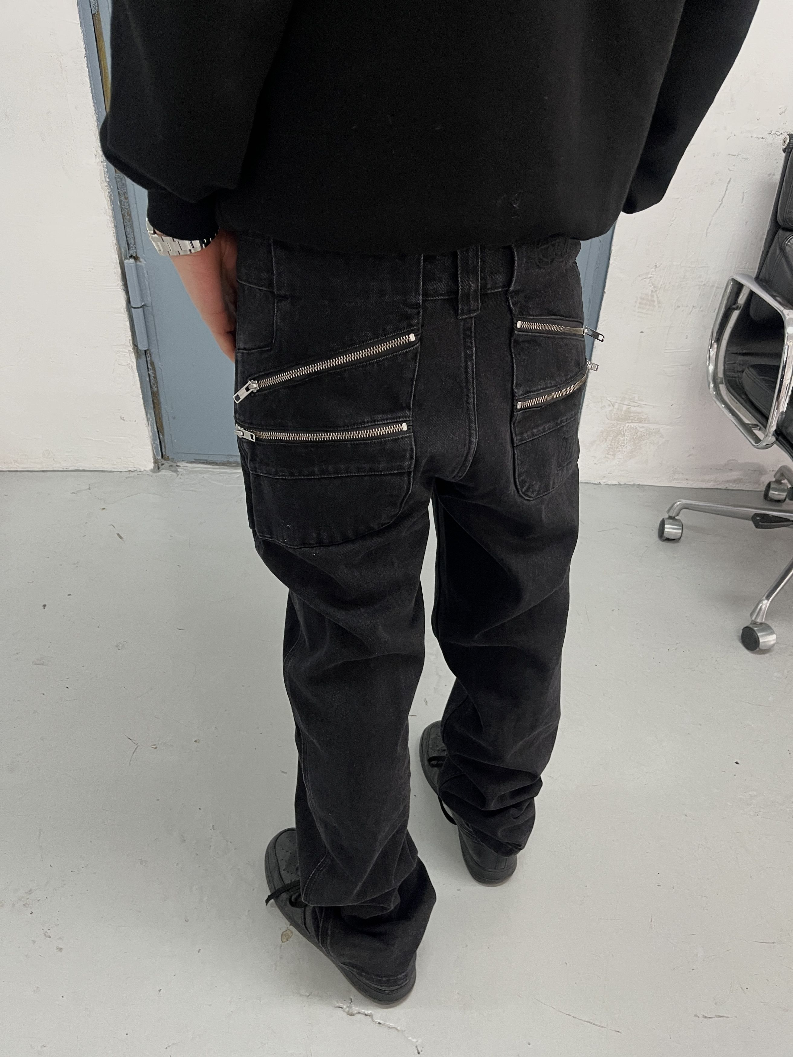 Other MPa SPLIT POCKET PANTS (BLACK) , PLASTICPRODUCT Size US 32 / EU 48 - 4 Thumbnail