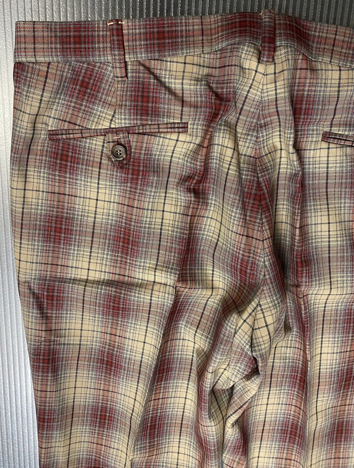 Gucci Gucci 🇮🇹 night crawler wool cosmopolitan slacks 50 36 NEW Size US 36 / EU 52 - 9 Thumbnail