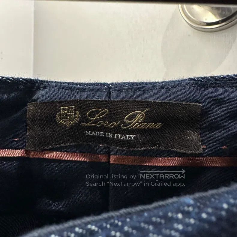 Loro Piana Loro Piana Solid color wide-leg denim trousers Size 28" / US 6 / IT 42 - 3 Thumbnail