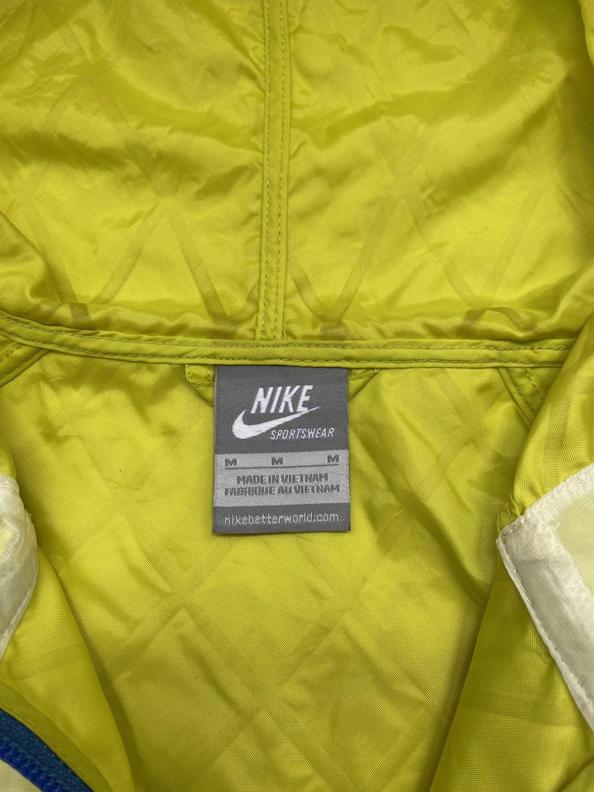 Nike × Vintage 00S NIKE VINTAGE BASIC LOGO STREETWEAR LIGHT JACKET Size US M / EU 48-50 / 2 - 4 Thumbnail