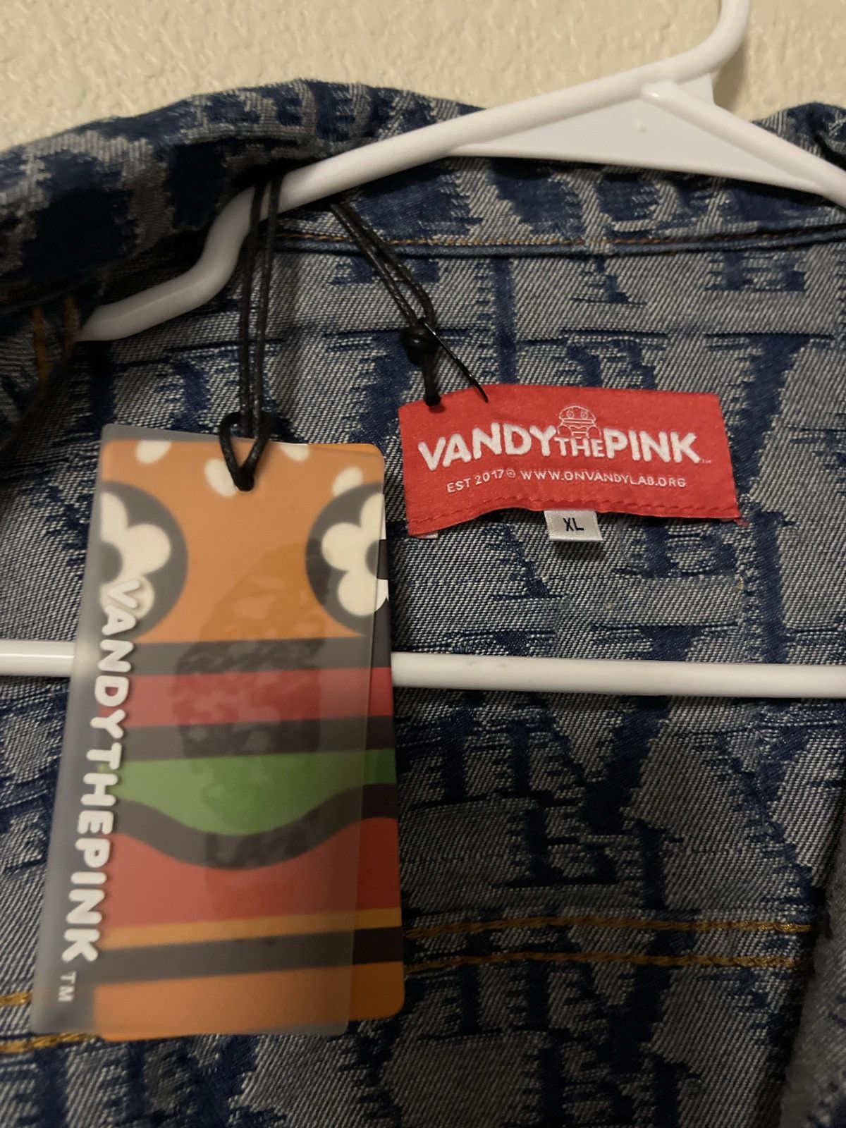 Vandy The Pink Vandythepink denim jacket Size US XL / EU 56 / 4 - 9 Thumbnail