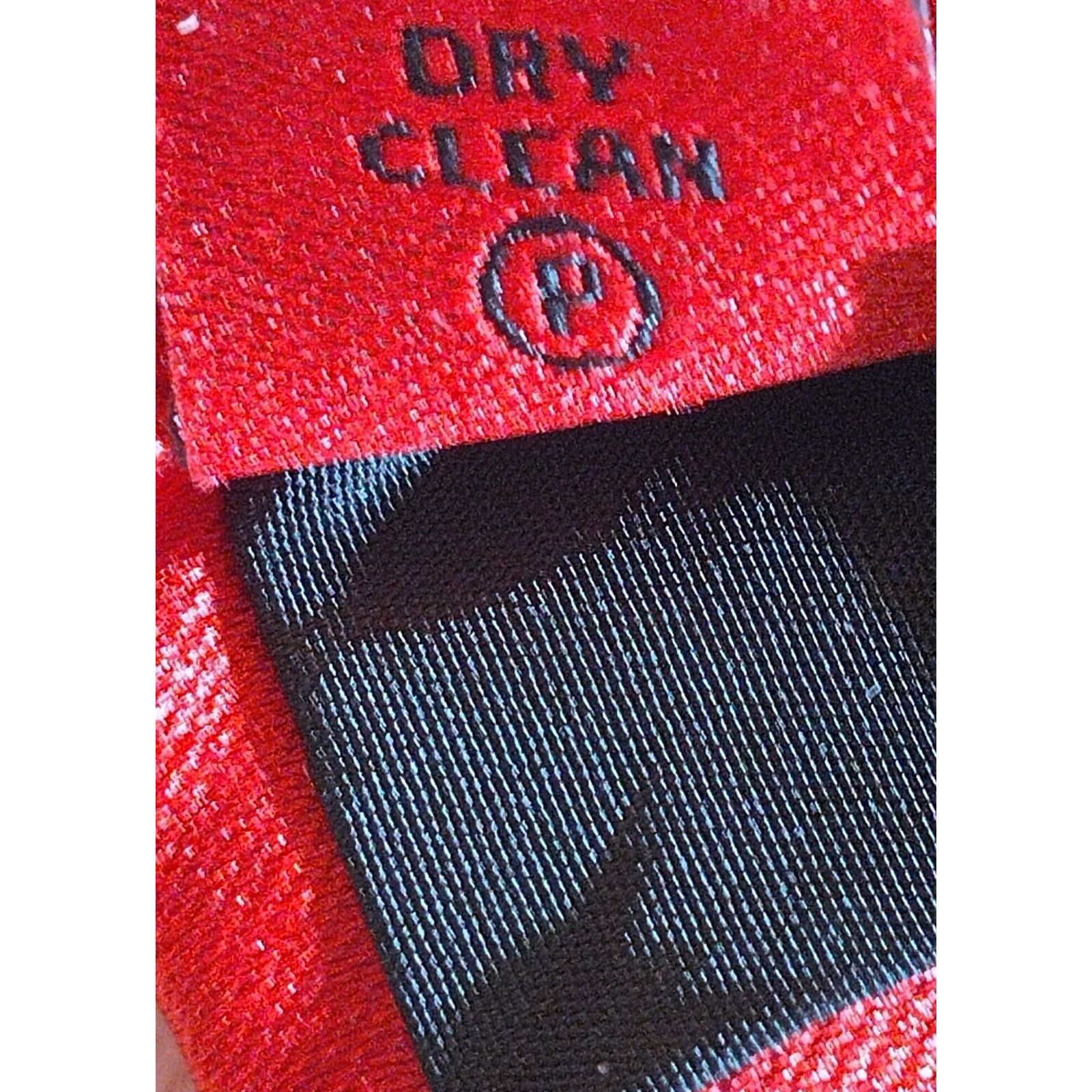 Alfani Alfani Poly Men's Solid Cherry Red Slim 1.5" Formal Neck Tie Size ONE SIZE - 6 Thumbnail