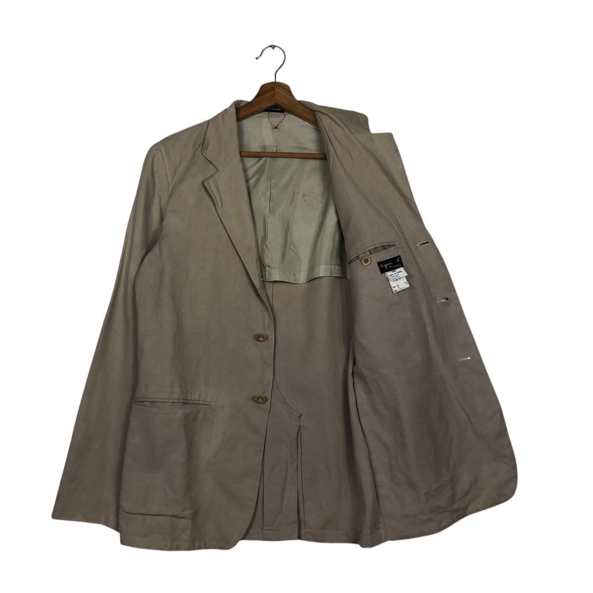 agnes b. 📌Vintage Chore Worker Jacket Agnes B. Made in France Size US M / EU 48-50 / 2 - 12 Thumbnail
