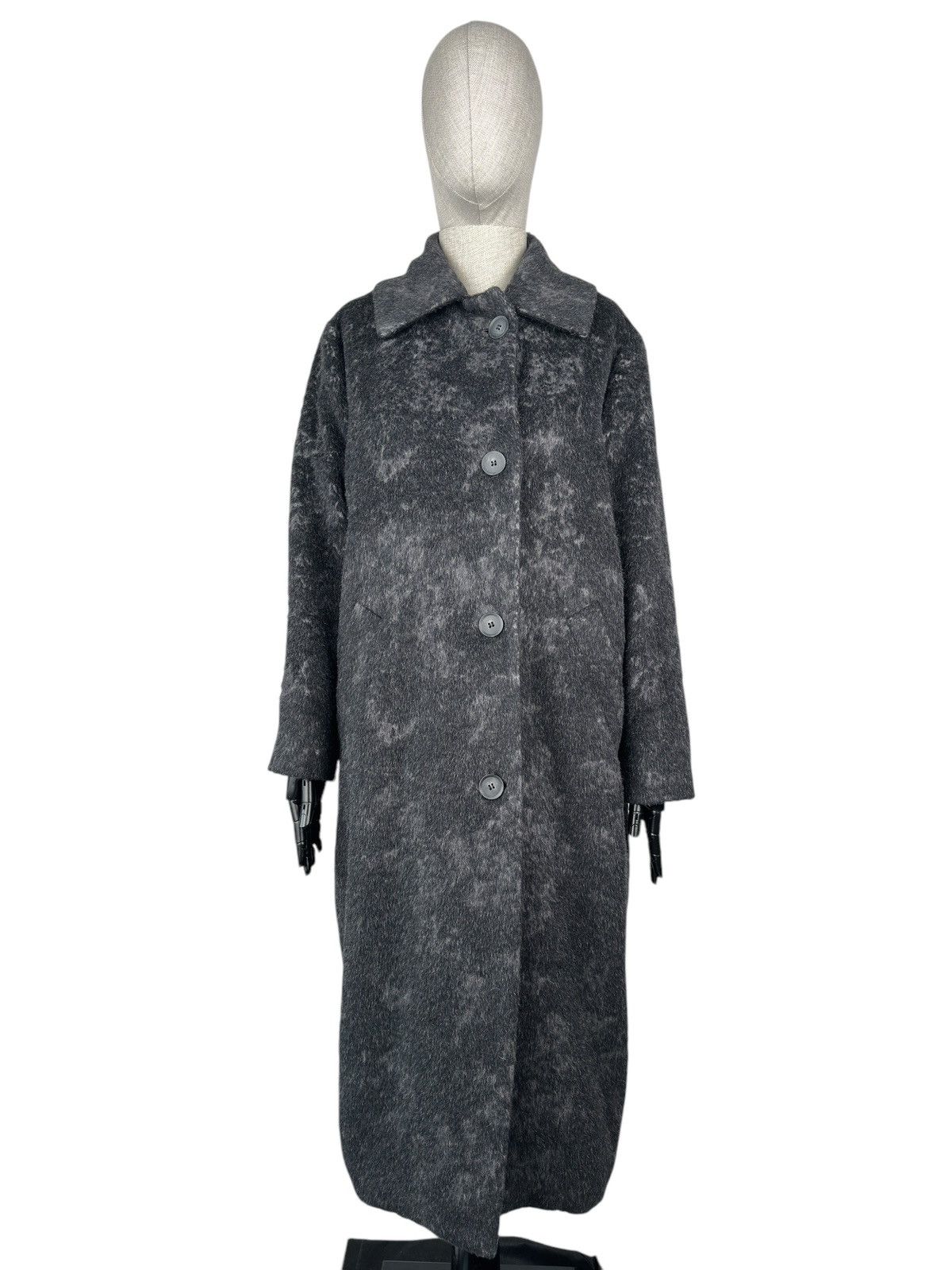 Annette Gortz ANNETTE GORTZ Avant Garde Alpaca Blend Coat Size S / US 4 / IT 40 - 1 Thumbnail