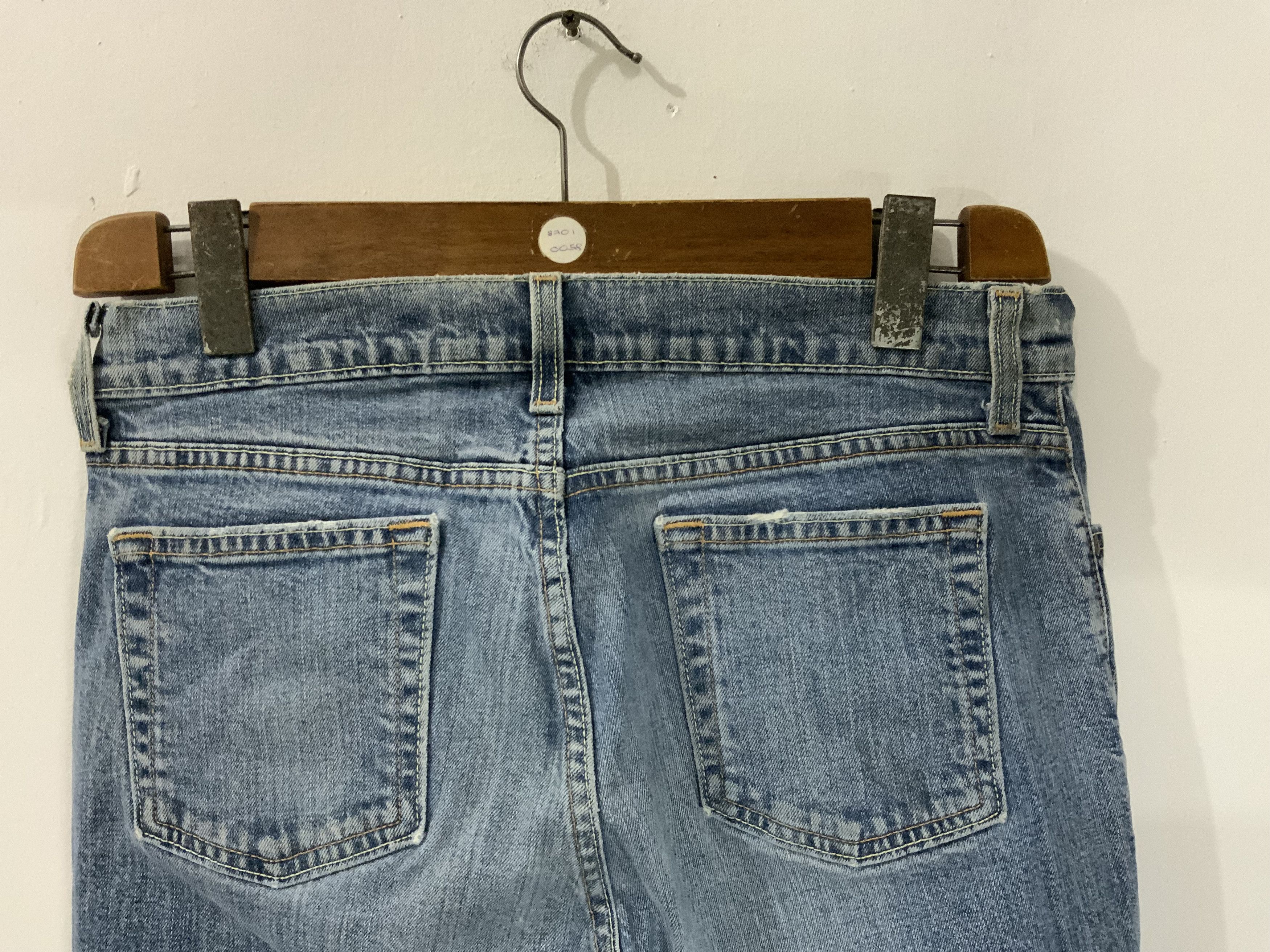 Jean Old Navy Blue Jeans Boot Cut Jeans Size US 30 / EU 46 - 9 Thumbnail