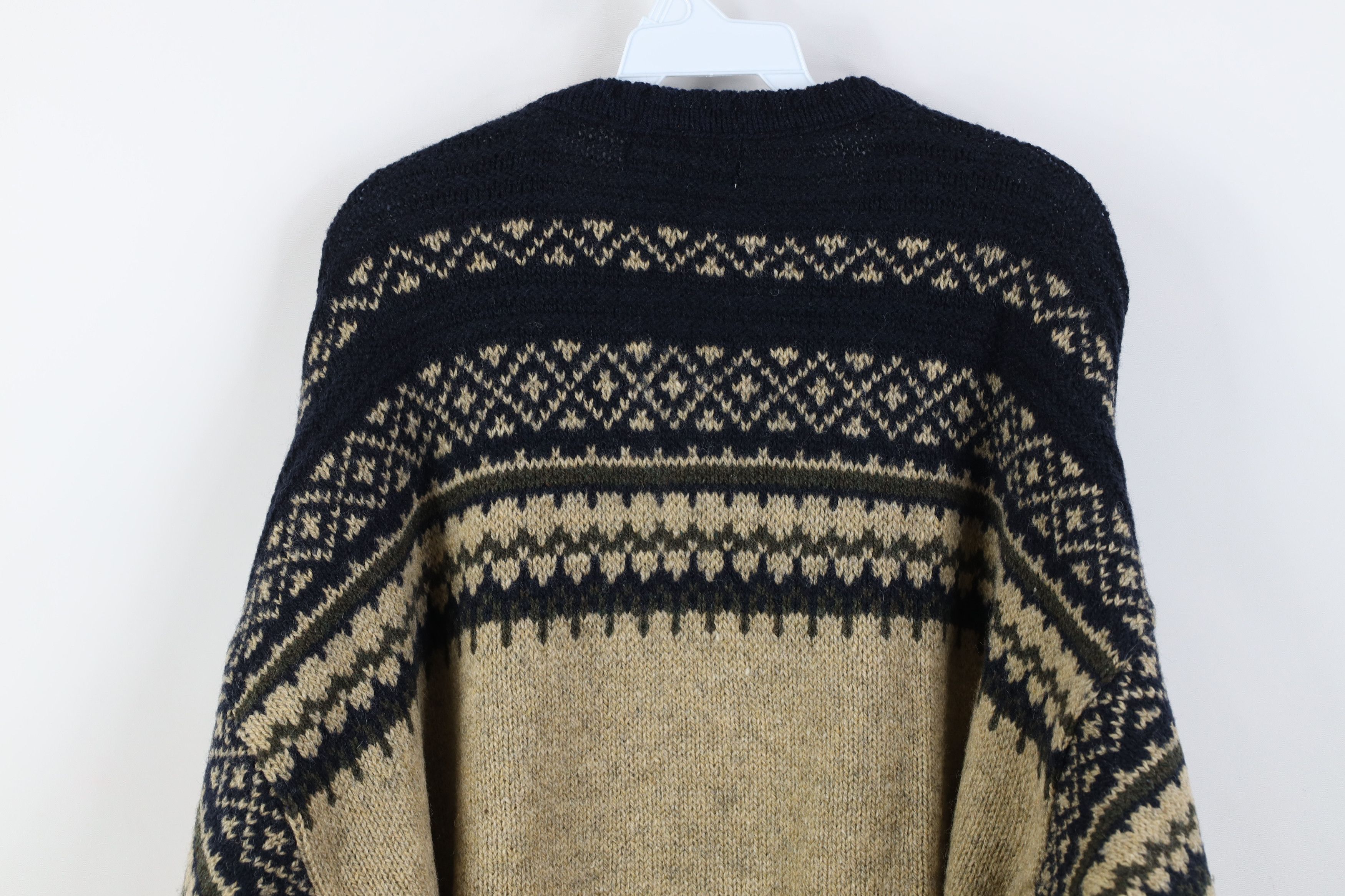 Eddie Bauer Vintage 90s Eddie Bauer Wool Blend Fair Isle Sweater USA Size US XL / EU 56 / 4 - 13 Thumbnail