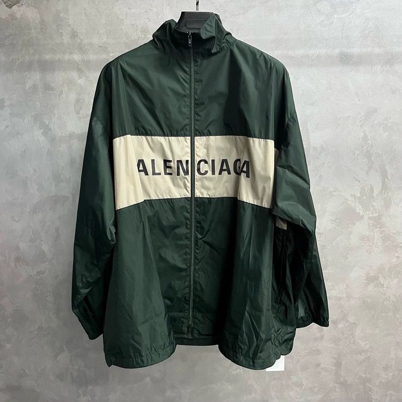Balenciaga Balenciaga Dark green Logo monogrammed sunscreen suit with Size US S / EU 44-46 / 1 - 1 Thumbnail
