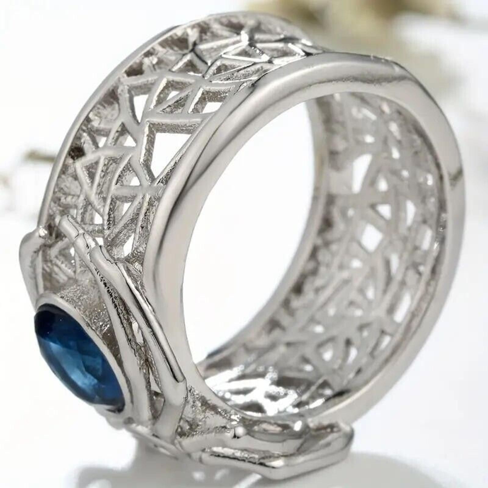 Other Spider Ring 925 Silver Plated Vintage Style • Size 6.5 Size ONE SIZE - 4 Thumbnail