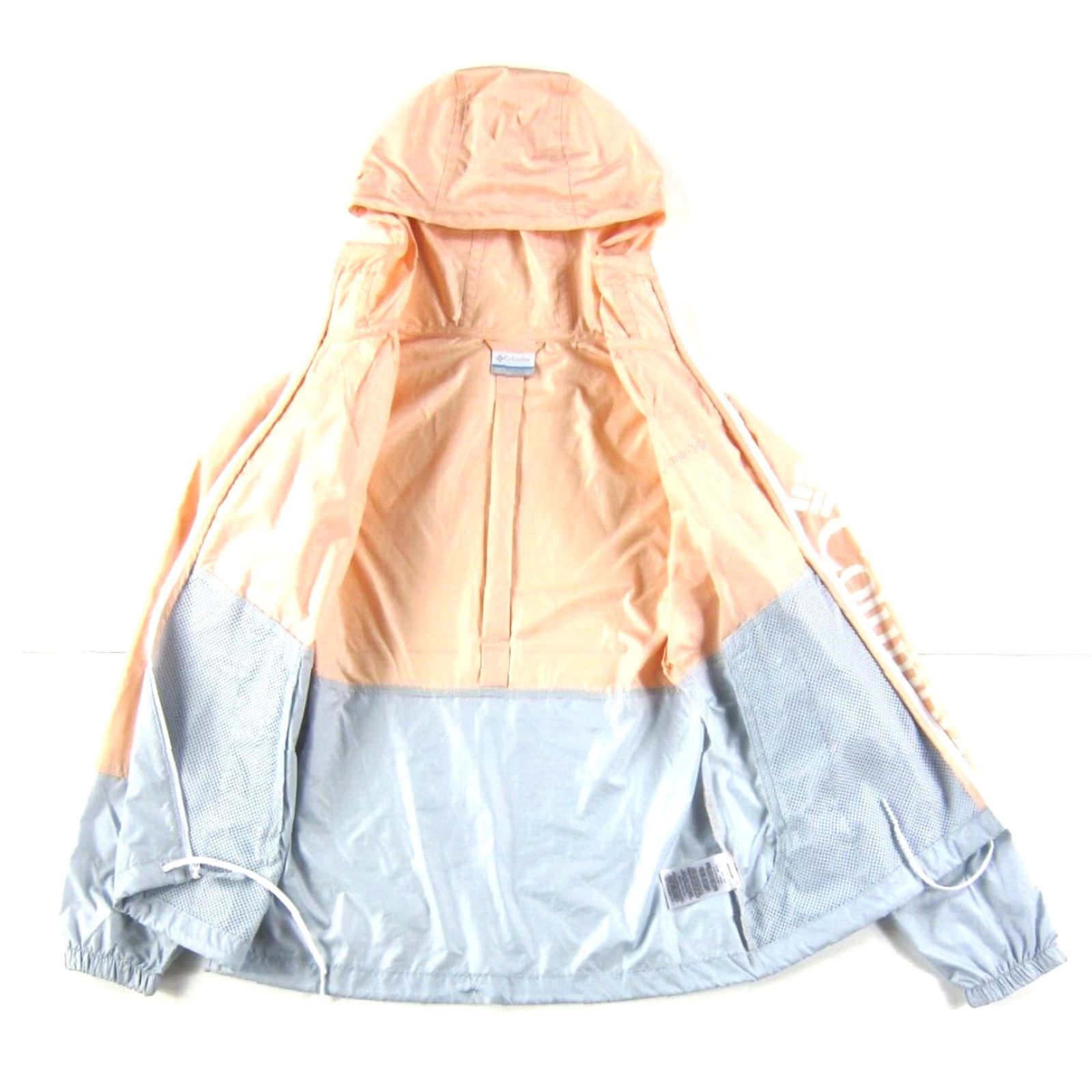 Pinko Columbia Windbreaker Jacket XS Pink Lightweight Zip Packable Hooded Pocket Womens Size XS / US 0-2 / IT 36-38 - 7 Thumbnail