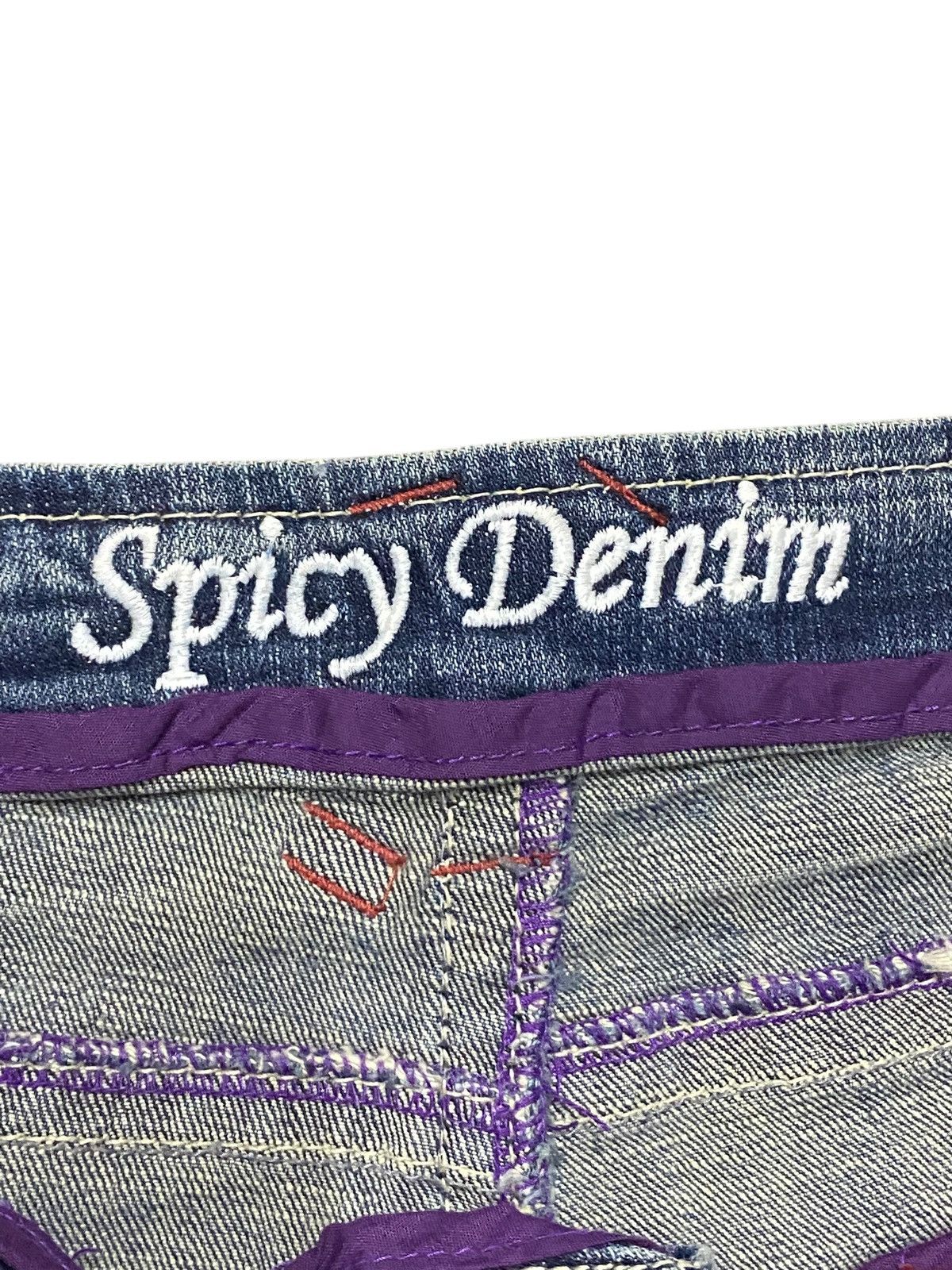 Japanese Brand Vintage Japanese Brand Spicy Denim Slim Fits Jeans Size US 34 / EU 50 - 11 Thumbnail