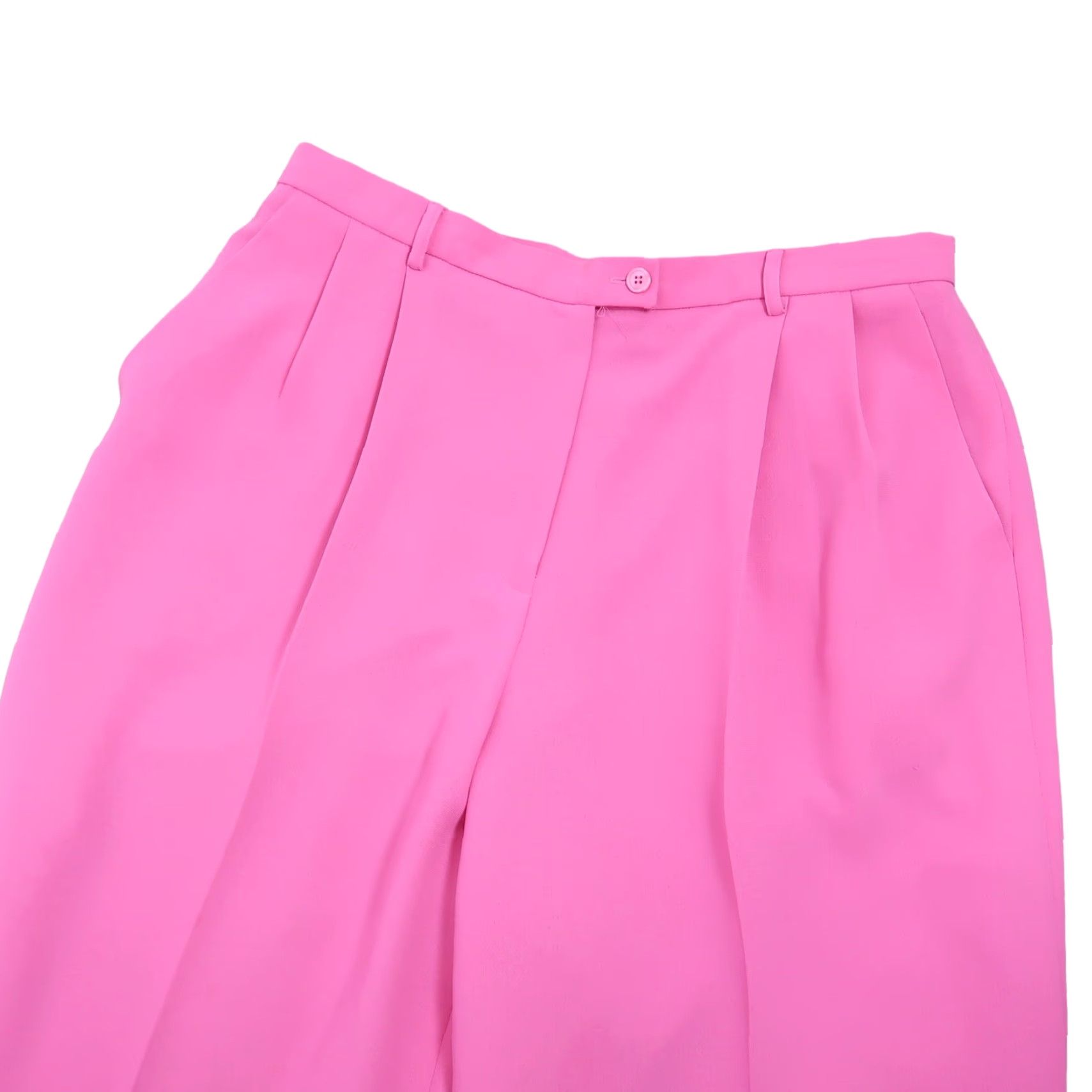 Evan Picone VINTAGE Evan Picone Pants 90s High Rise Straight Leg Pink 16 Plus Women Size 24" / US 00 / IT 34 - 2 Thumbnail