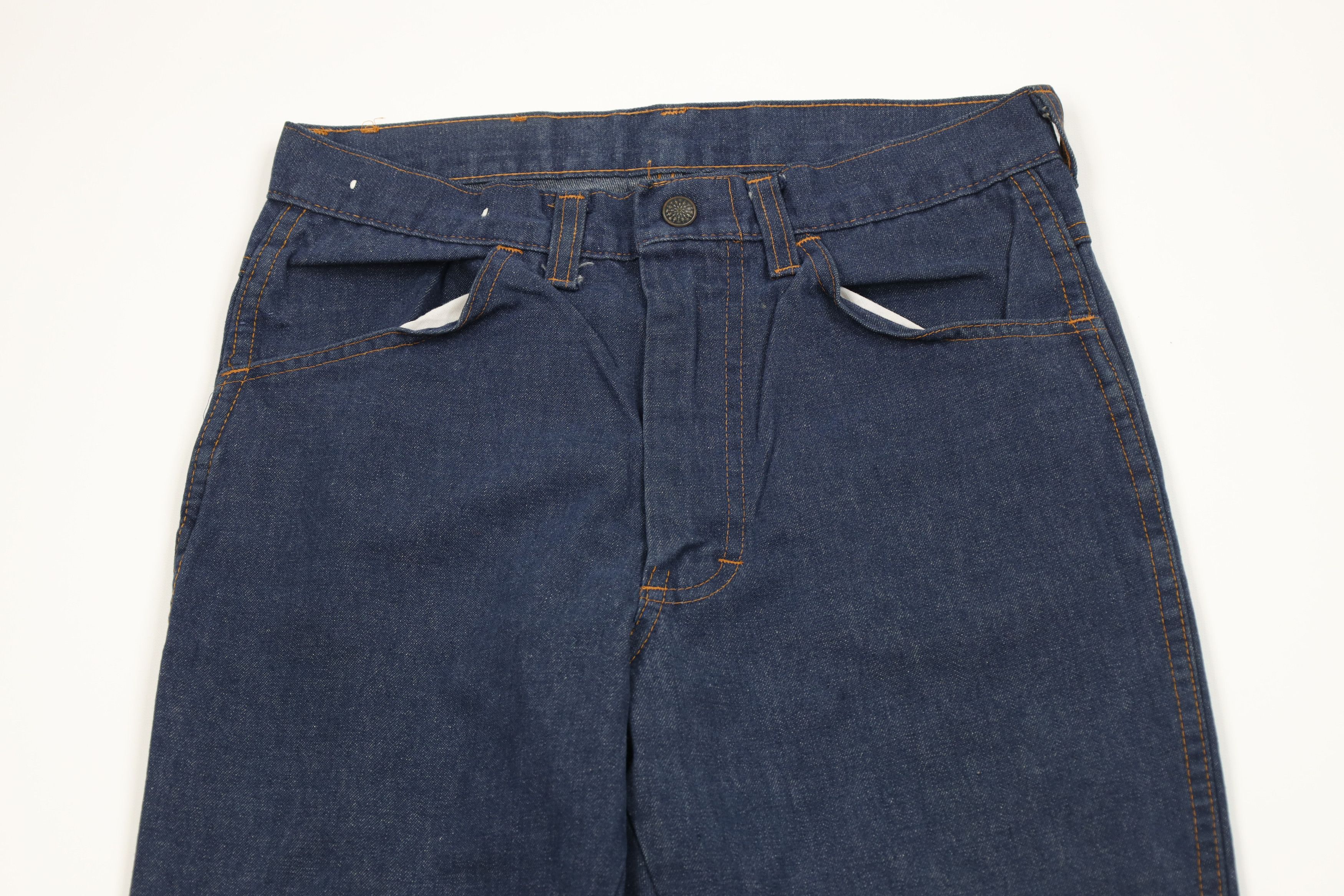 Vintage Vintage 70s Streetwear Bootcut Denim Jeans Indigo USA Size US 28 / EU 44 - 2 Thumbnail
