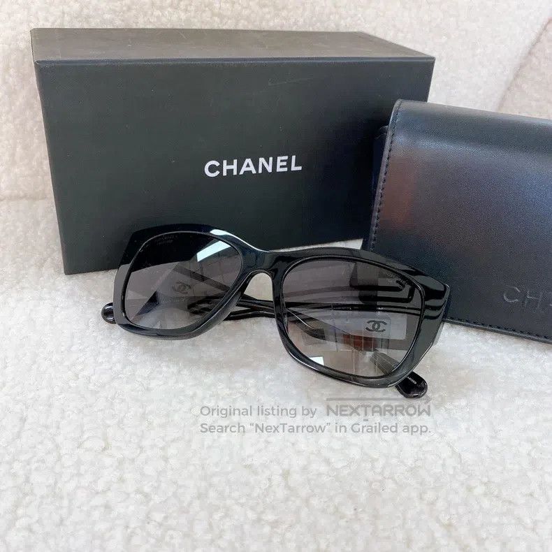 Chanel Chanel Black sunglasses Size ONE SIZE - 2 Thumbnail