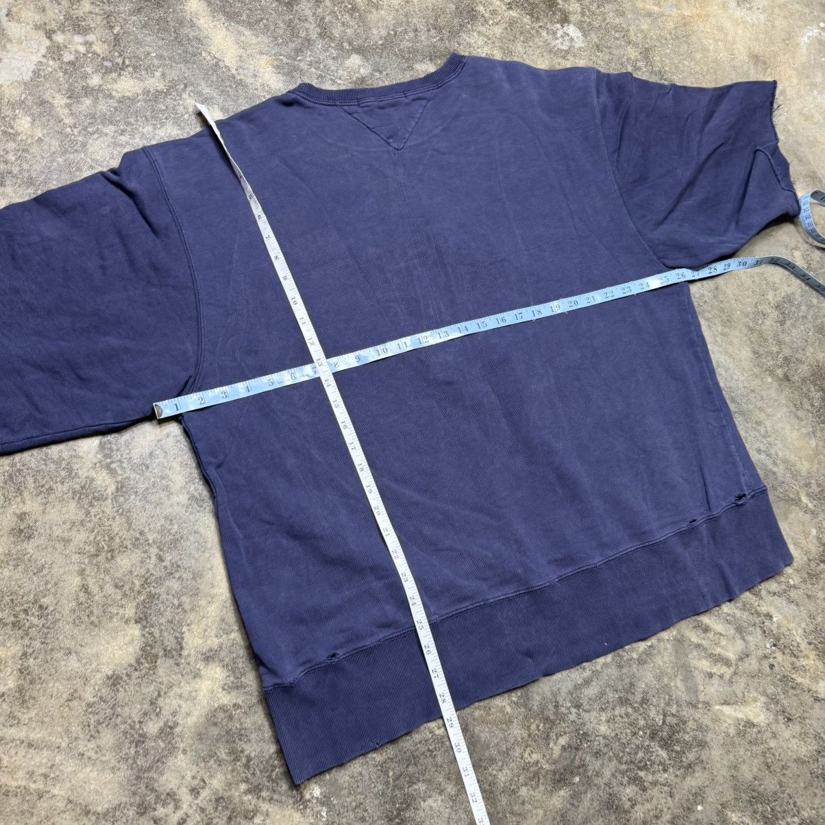 Tommy Hilfiger vintage thrashed tommy hilfiger cropped baggy pullover sweat Size US L / EU 52-54 / 3 - 8 Thumbnail