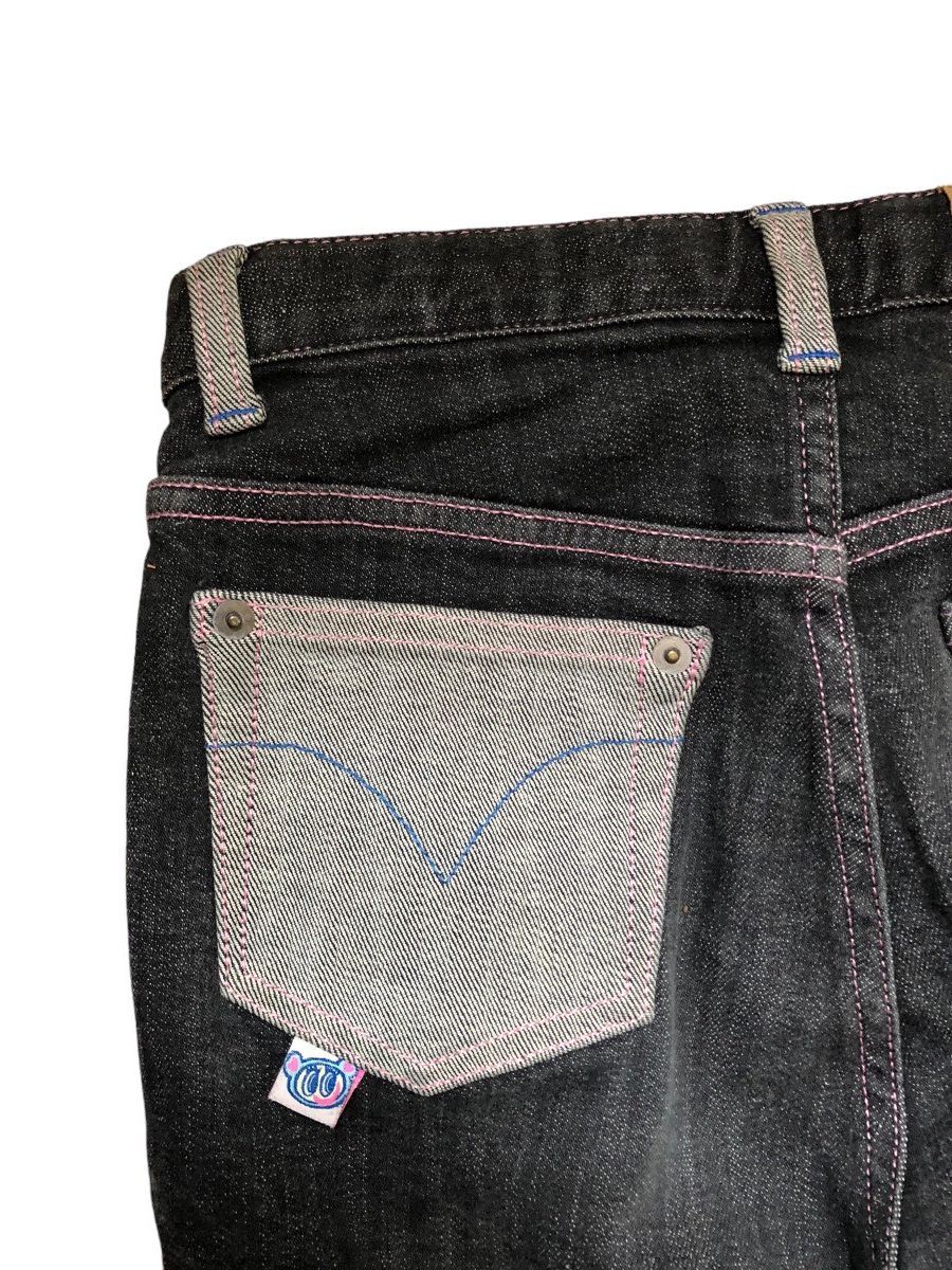 Angel Blue × Hysteric Glamour × Japanese Brand Japanese Brand Angel Blue Patchwok Jeans Size 27" / US 4 / IT 40 - 10 Thumbnail