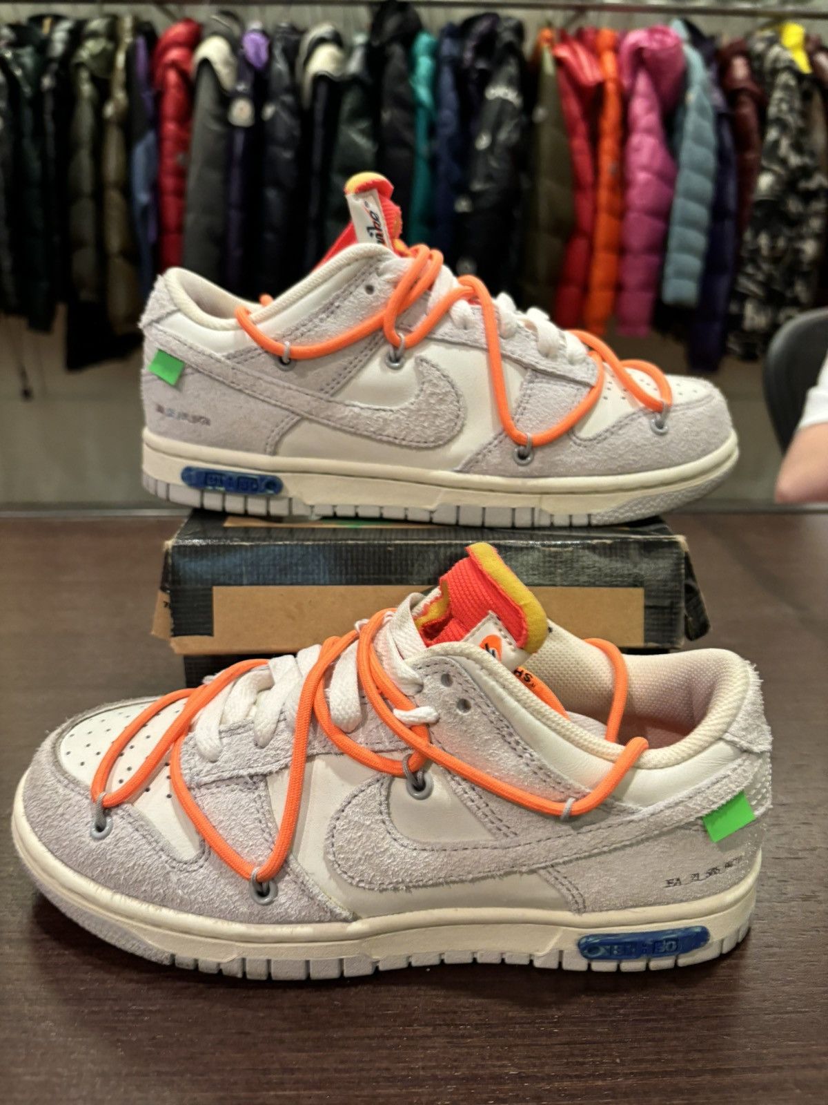 Nike × Off-White Nike Off-White Dunk Lot 31 4.5 Size US 6 / IT 36 - 2 Thumbnail