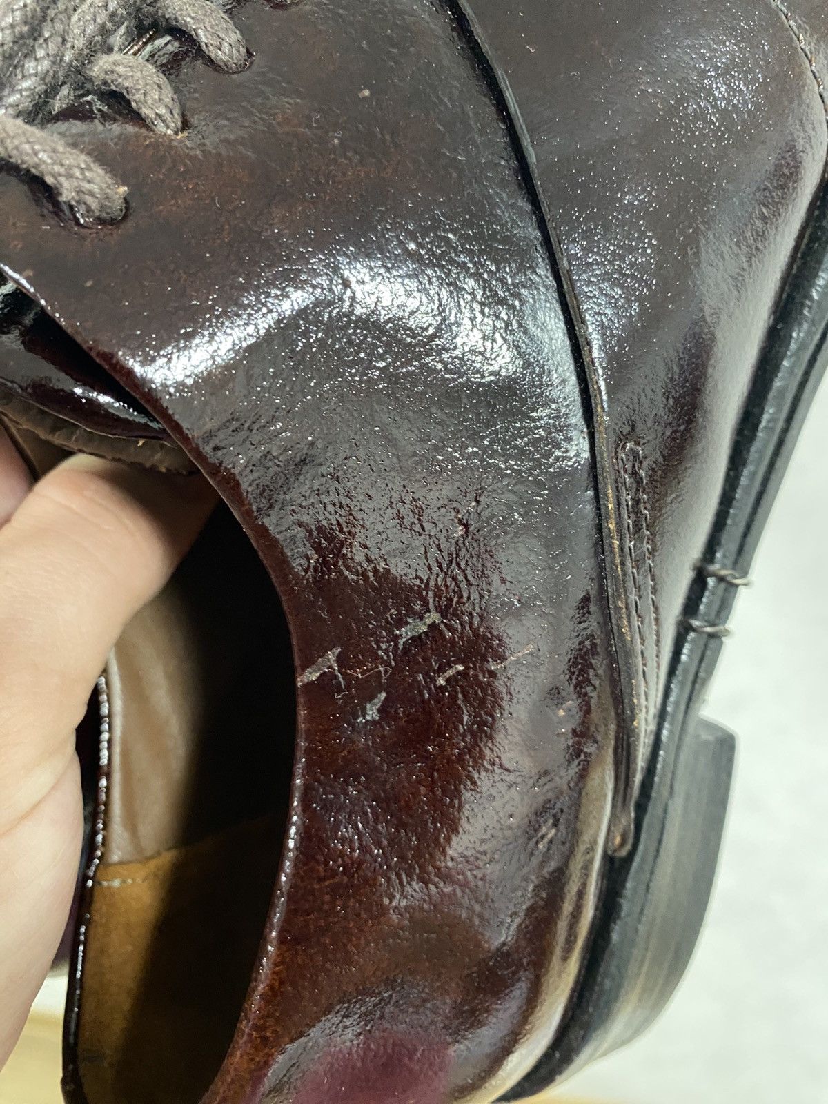 A.S.98 A.S.98 burgundy patent Leather Avantgarde Shoes Size: 42 Size US 9 / EU 42 - 10 Thumbnail