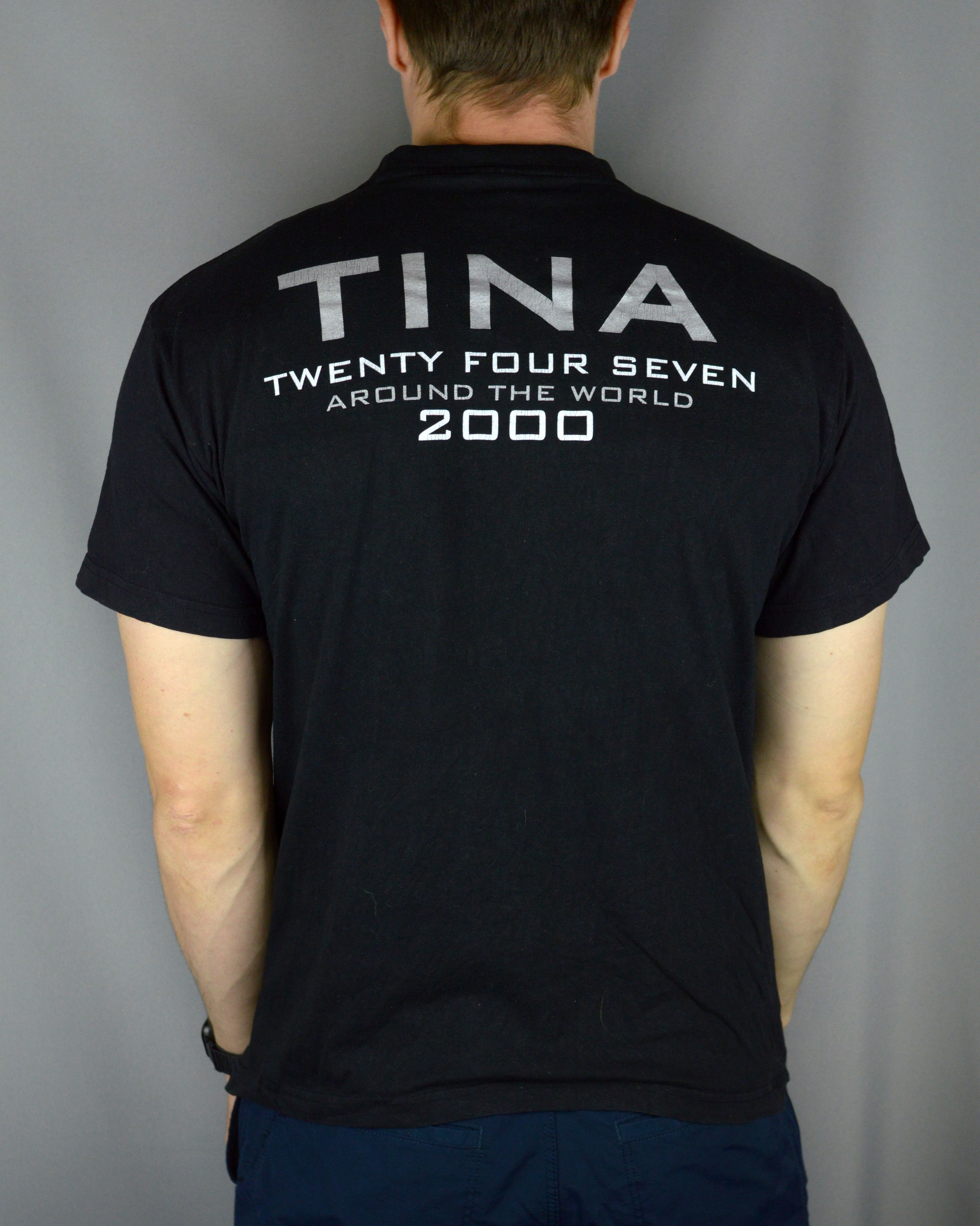 Vintage Vintage Tina Turner Twenty Four Seven 2000 t shirt Size US M / EU 48-50 / 2 - 2 Thumbnail