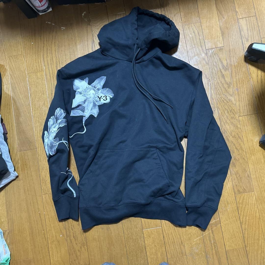 Yohji Yamamoto Y-3 yohji yamamoto floral print hoodie Size US M / EU 48-50 / 2 - 1 Thumbnail