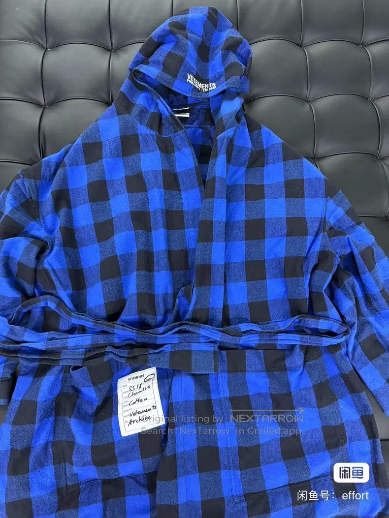 Vetements Vetements Blue Shirt Size US XS / EU 42 / 0 - 1 Thumbnail