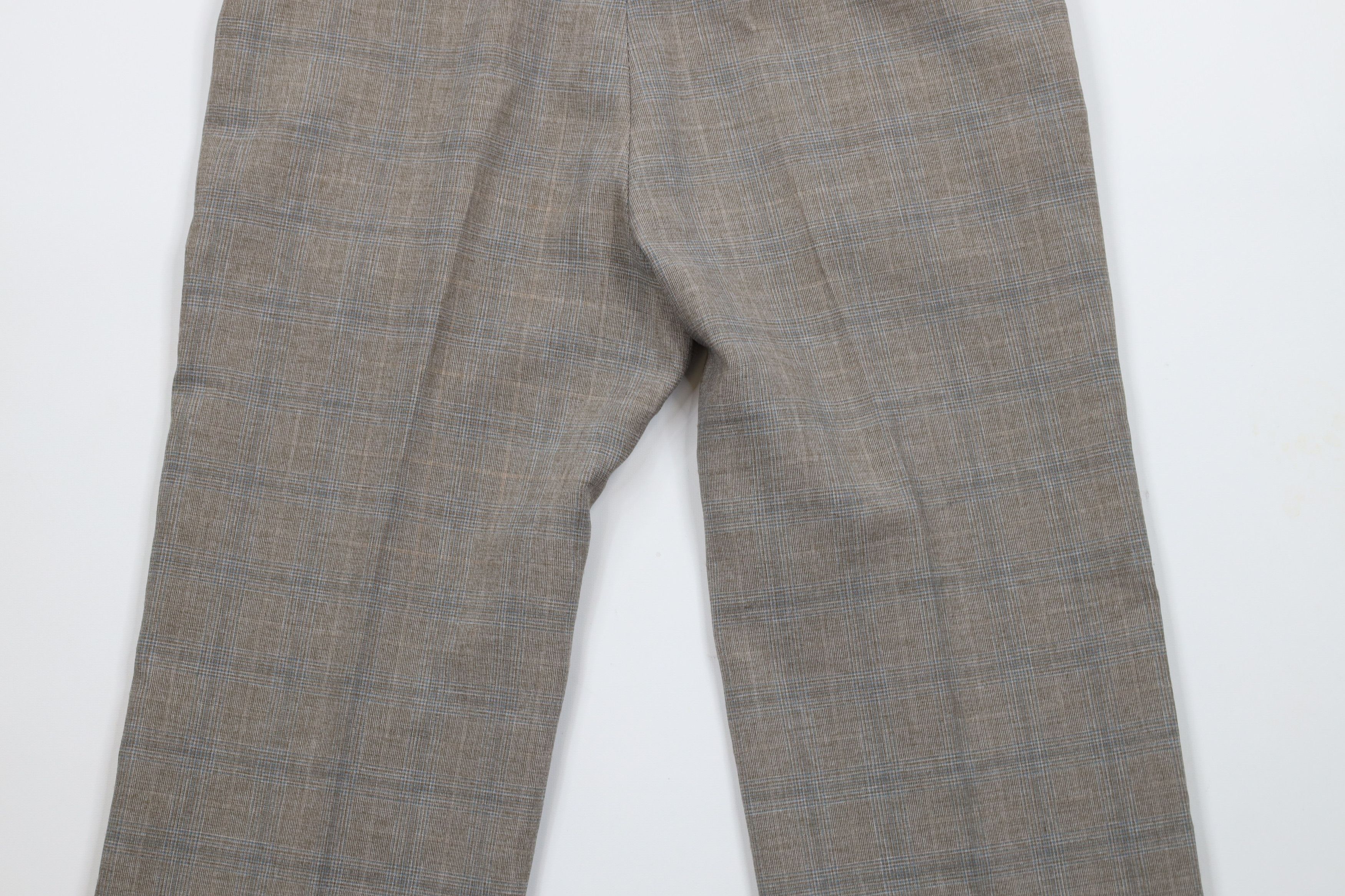 Vintage Vintage 70s Streetwear Flared Wide Leg Chino Pants Plaid USA Size US 32 / EU 48 - 11 Thumbnail