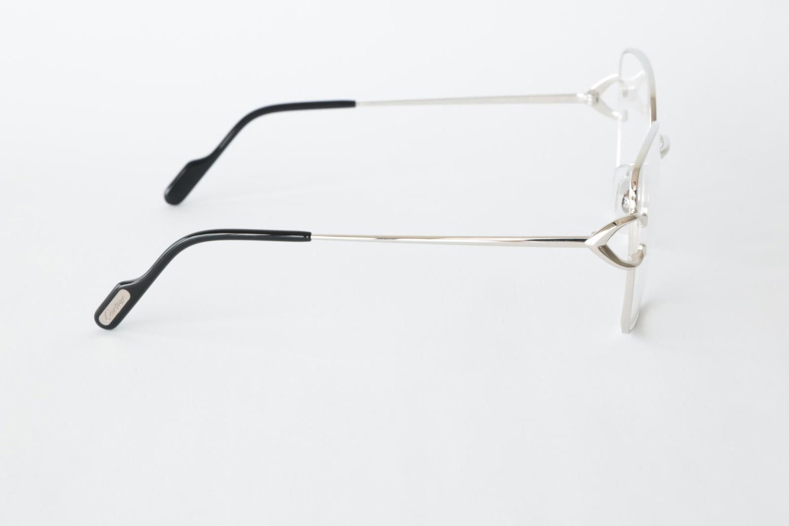 Cartier New Cartier eyewear optical eyeglasses CT0486O 002 silver Size ONE SIZE - 7 Thumbnail