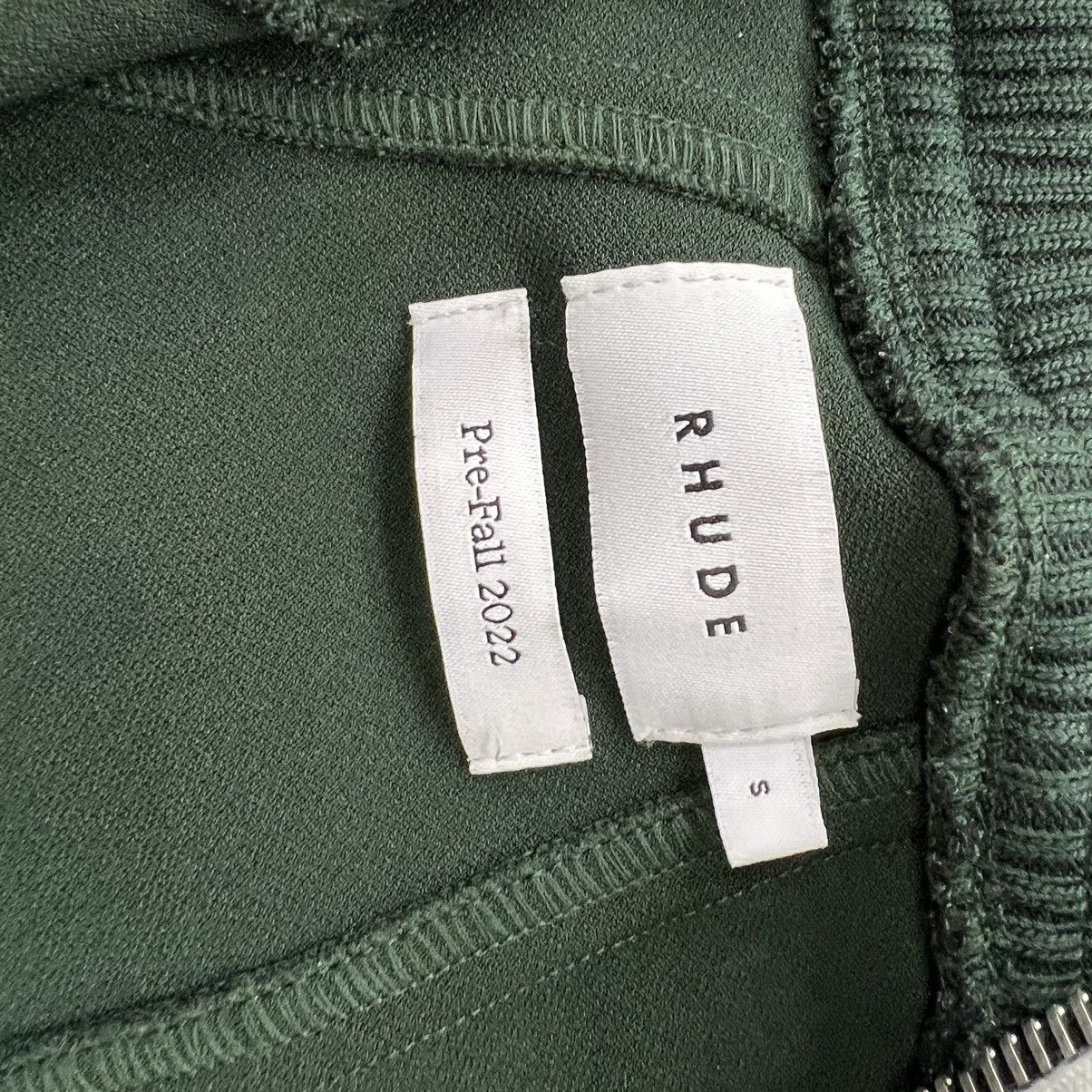 Rhude Rhude track Rhude Forest Green college logo Track Jacket Size US S / EU 44-46 / 1 - 5 Thumbnail