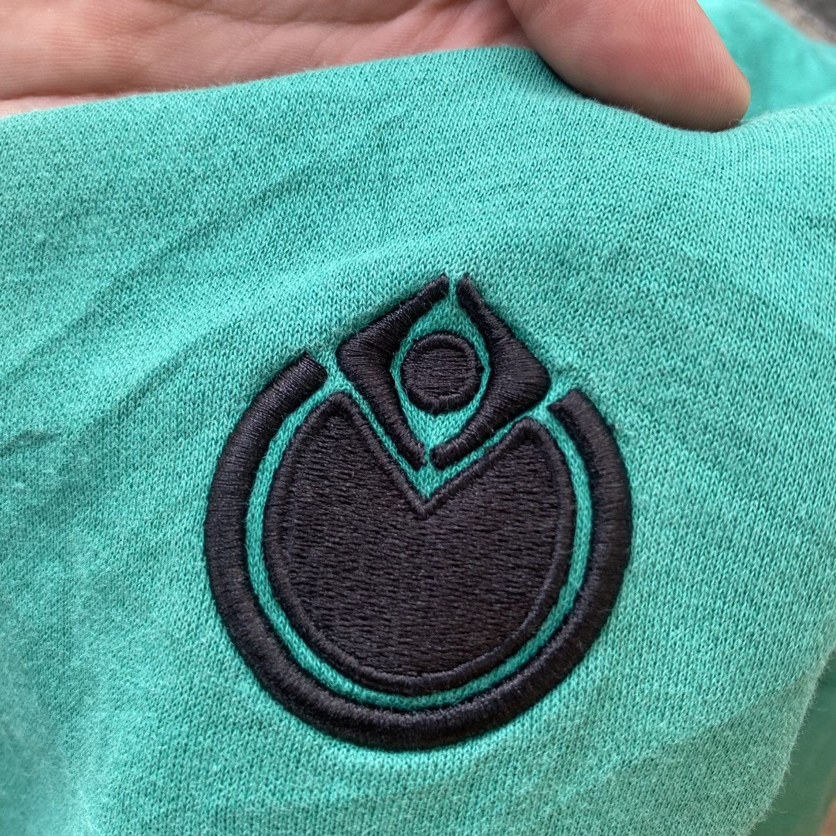 Other Vintage Nomis Big Logo Embroidered Crewneck Sweatshirt Green Size US L / EU 52-54 / 3 - 6 Thumbnail