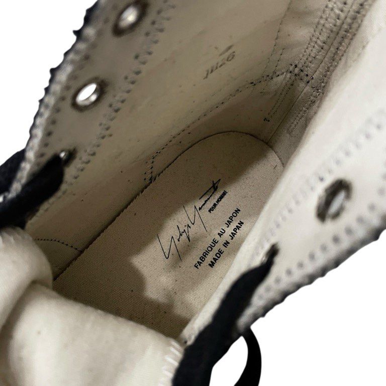 Yohji Yamamoto YOHJI YAMAMOTO POUR HOMME Rokumeikan Patchwork HiTop Shoes S Size US 8 / EU 41 - 8 Thumbnail
