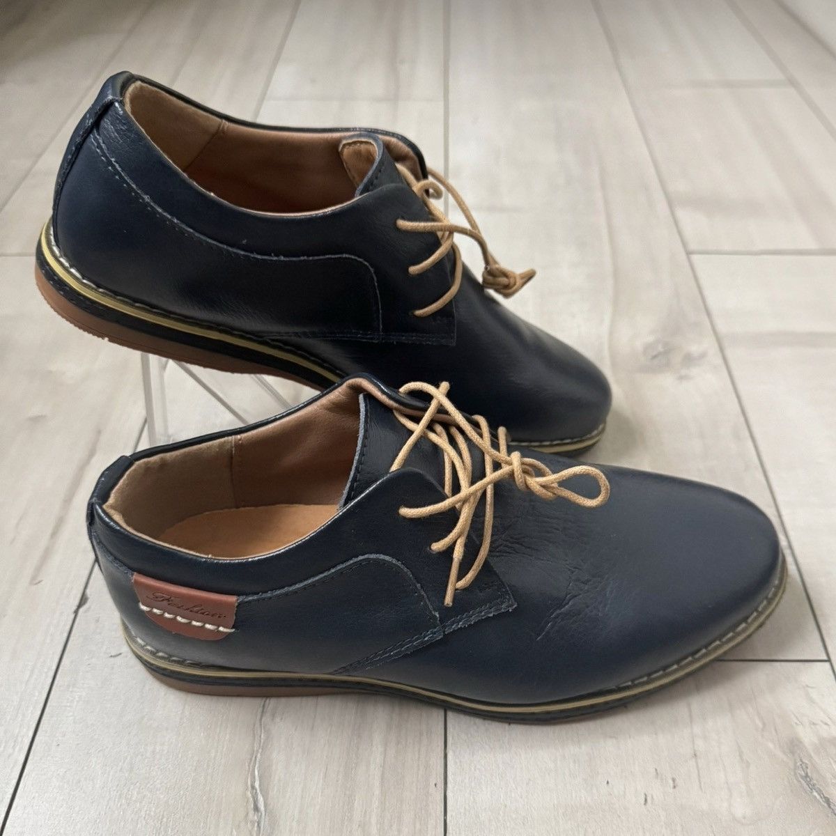 Designer Men's Fashion British Round Toe Lace Up Sport Shoes Casual Size US 11 / EU 44 - 6 Thumbnail
