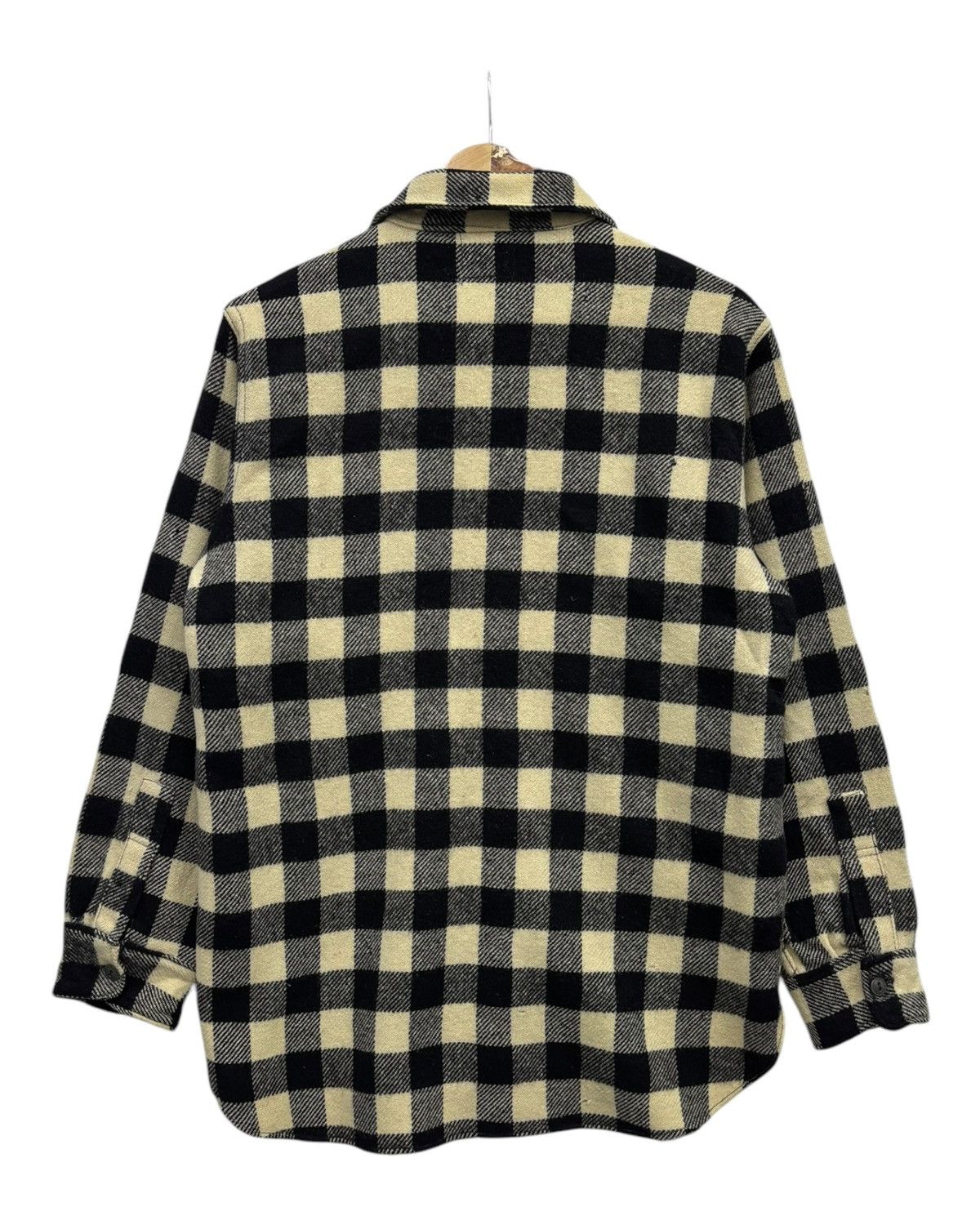 Woolrich Woolen Mills WOOLRICH WOOLEN MILLS 50s CHECKERED WOOL FLANNEL BUTTOP UP Size US M / EU 48-50 / 2 - 3 Thumbnail