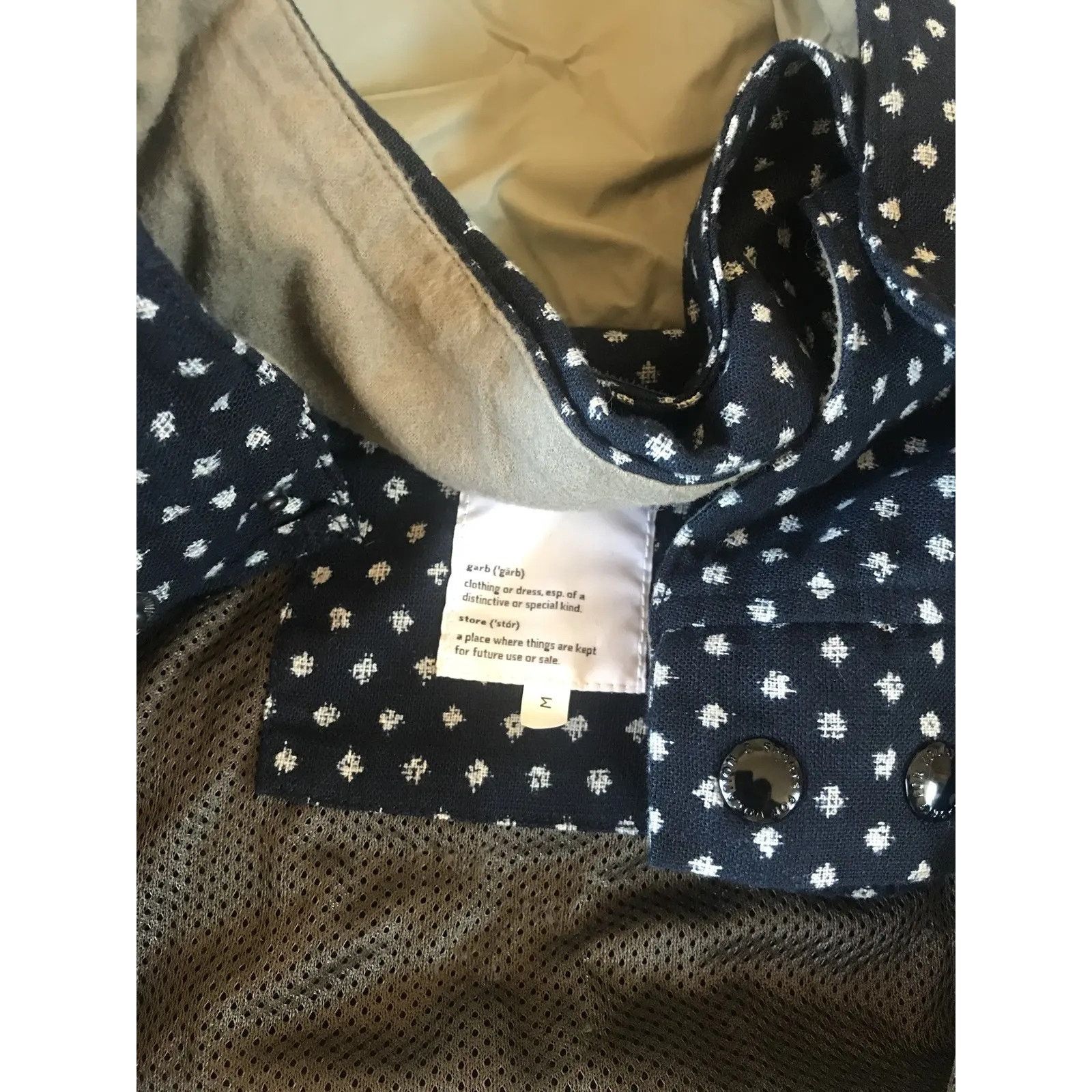 Garbstore Partisan Navy Lightweight Parka in Blue Size US M / EU 48-50 / 2 - 13 Thumbnail