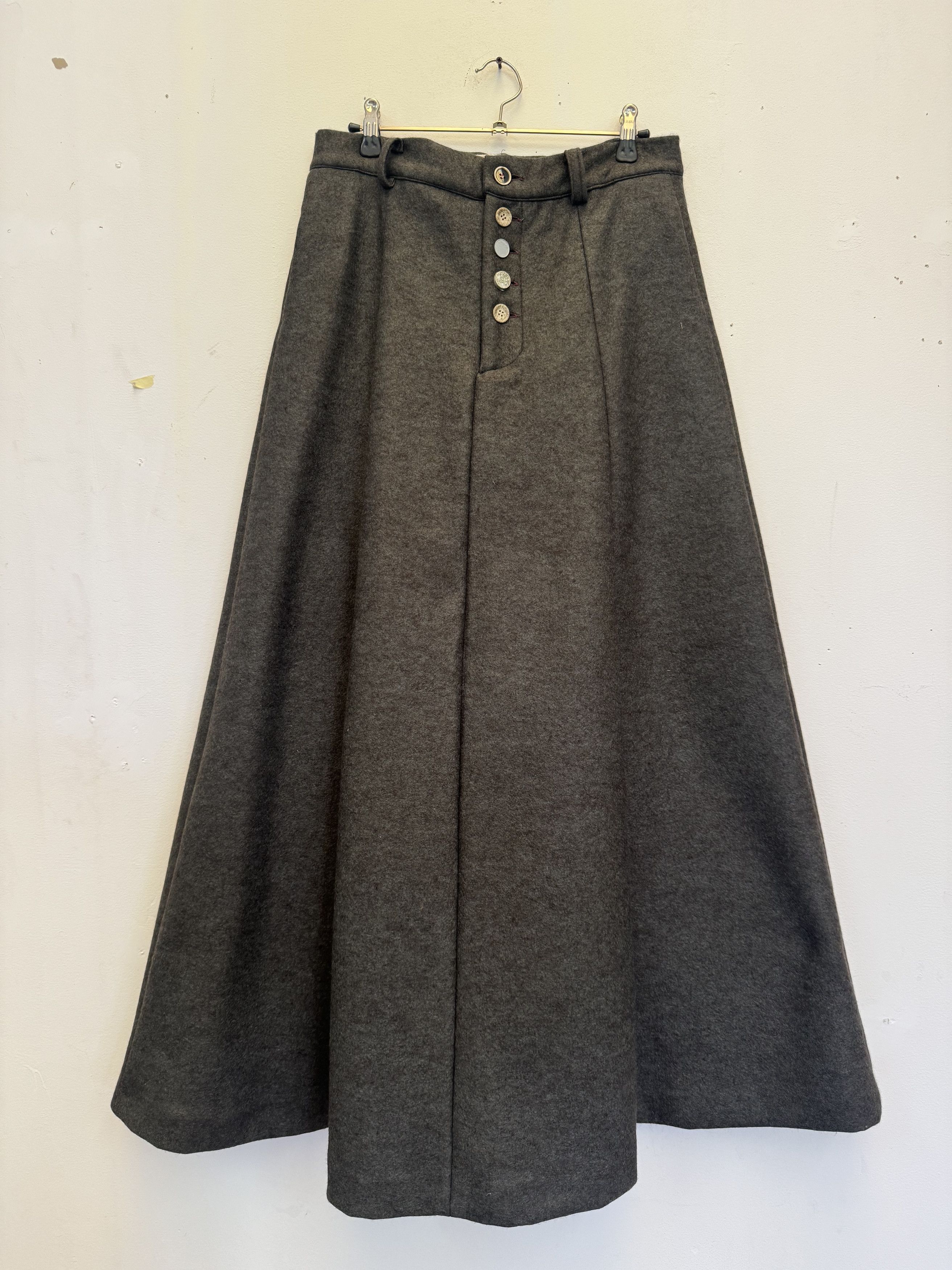Mavranyma Long wool skirt Size 30" / US 8 / IT 44 - 2 Thumbnail