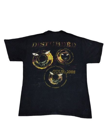 Band Tees 2008 Disturbed Tour Tee Size US L / EU 52-54 / 3 - 2 Thumbnail
