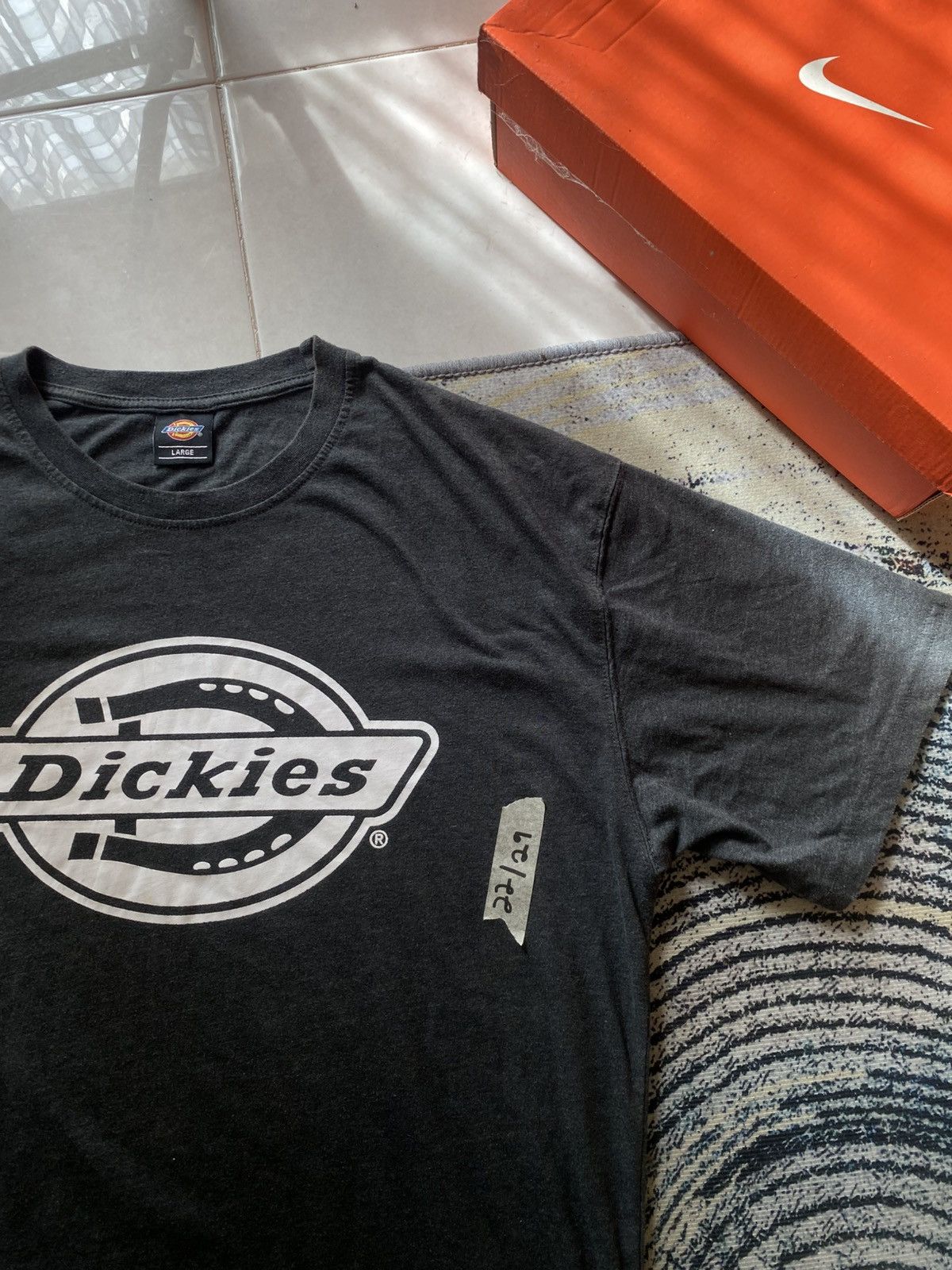 Dickies × Vintage Dickies T-shirt Big Logo Size US L / EU 52-54 / 3 - 4 Thumbnail