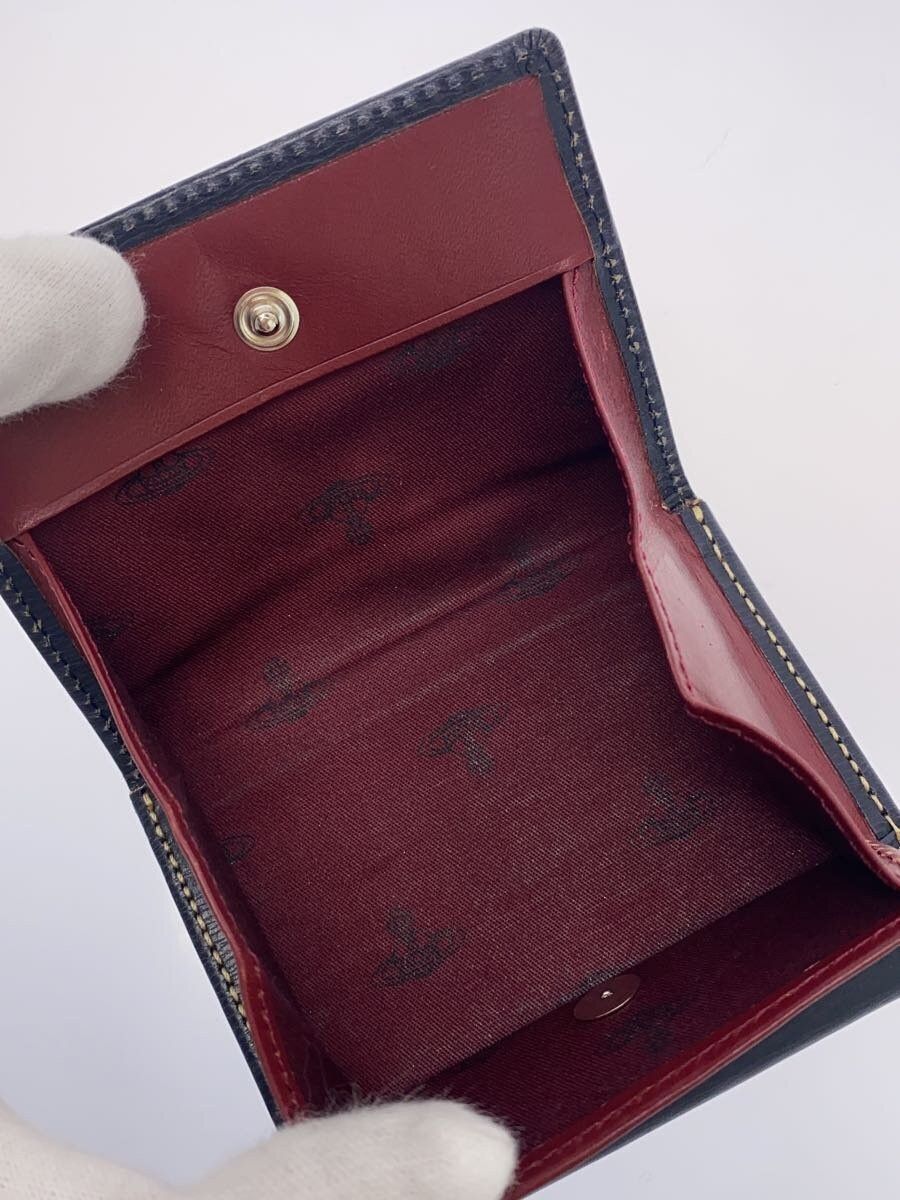 Vivienne Westwood Contrast Stitch Orb Leather Wallet Size ONE SIZE - 6 Thumbnail