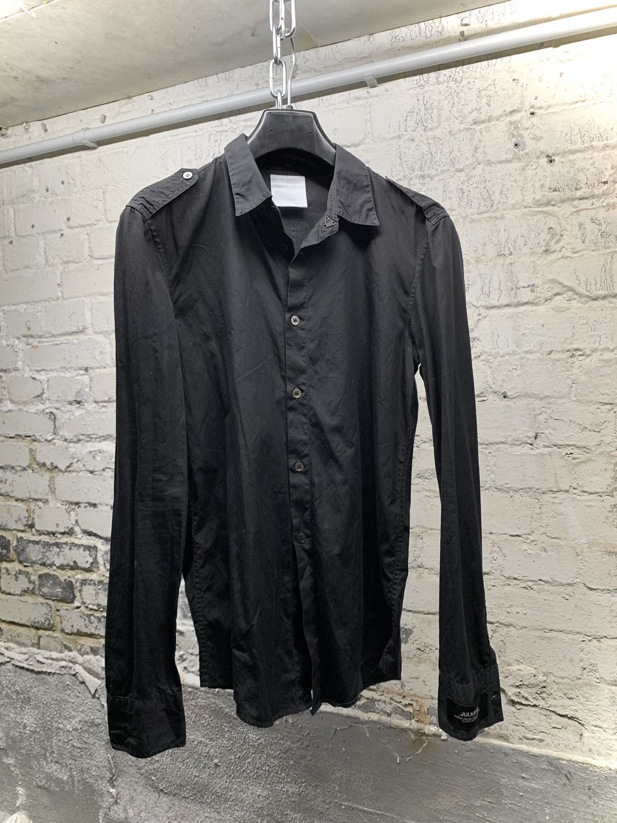Julius Julius MA 2008 military button up shirt [2] | Grailed