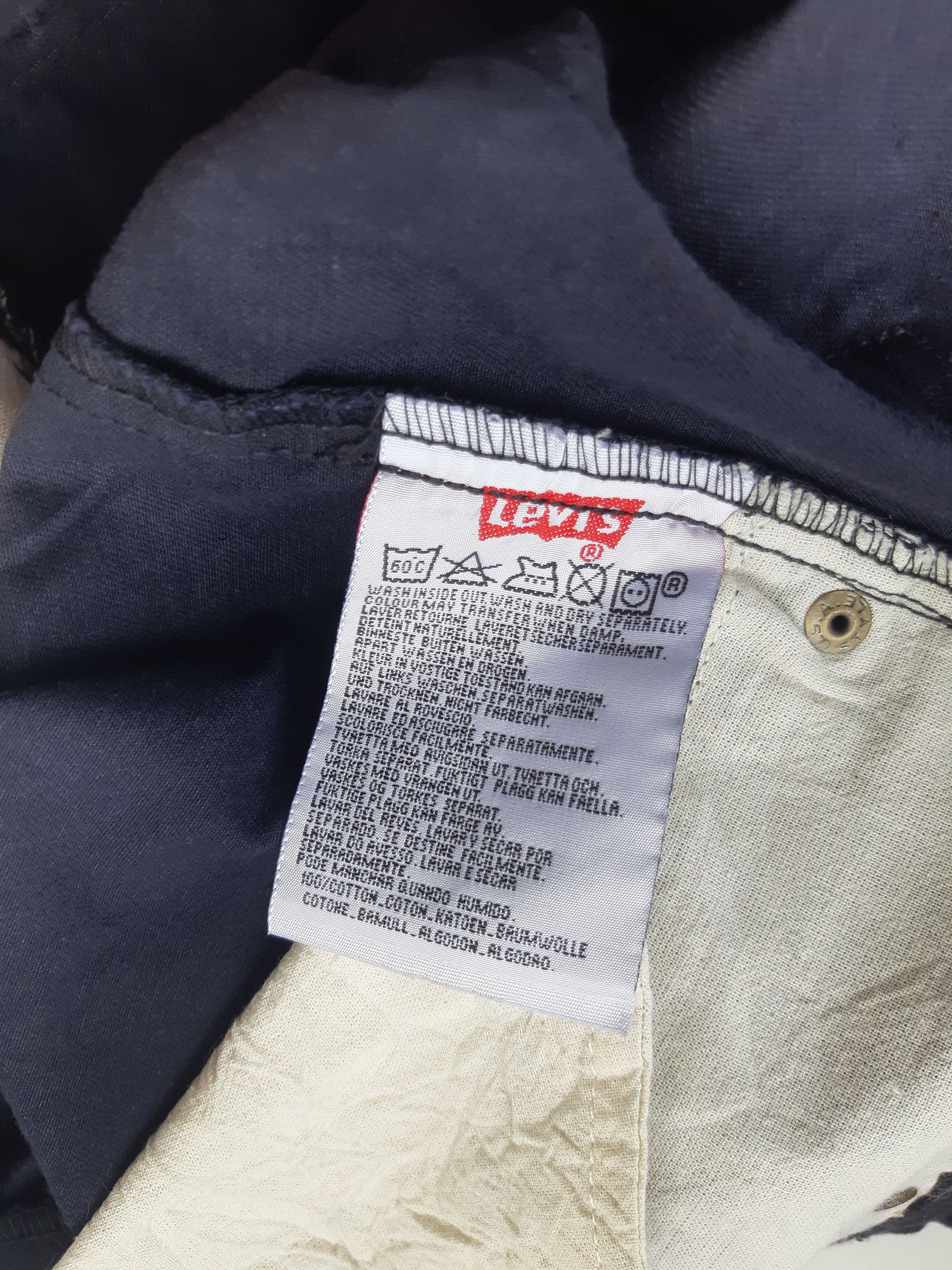 Levi's Vintage 90s LEVIS 501 Jeans USA size W29 L36 NWT Size 29" - 9 Thumbnail