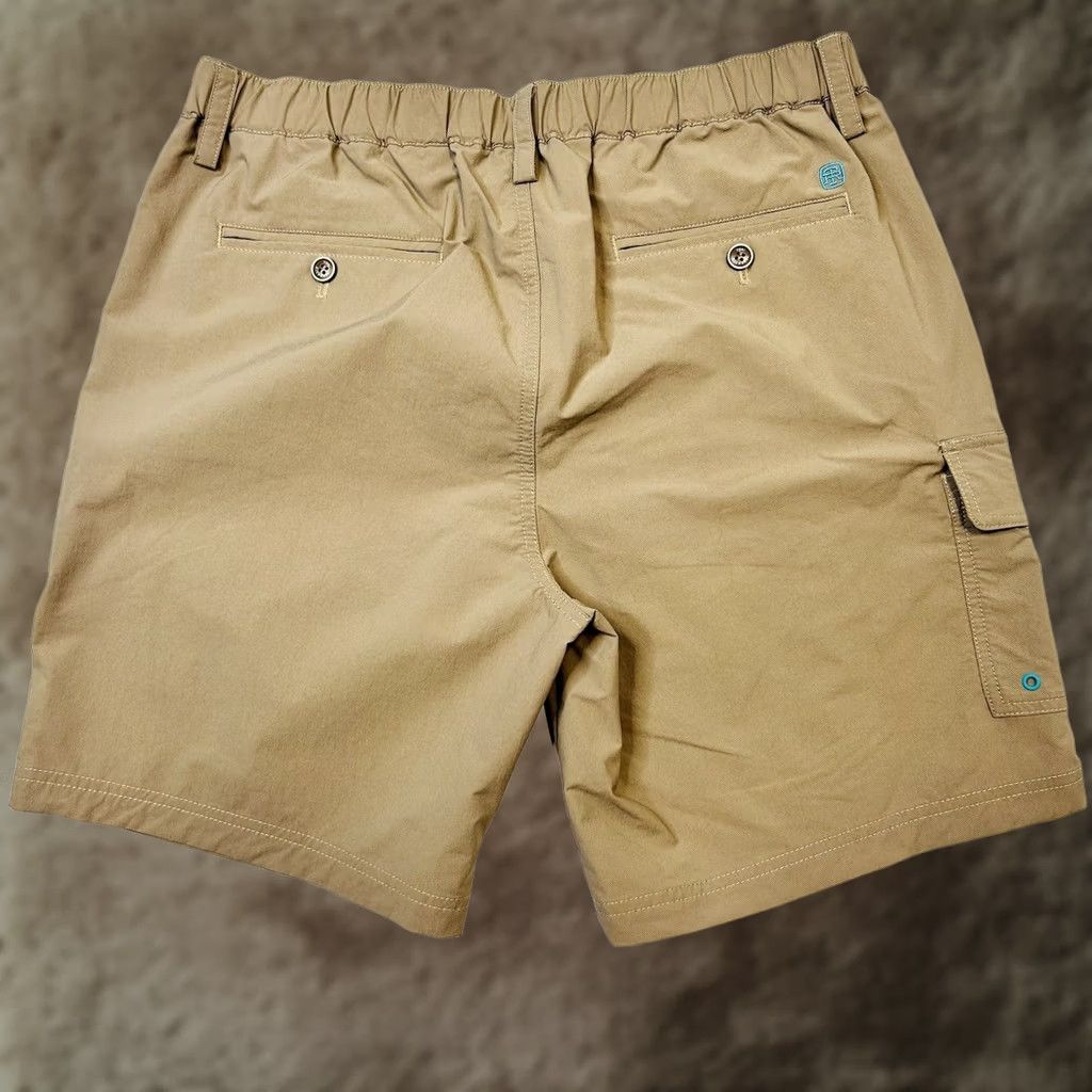 Tori Richard Tori Richard Tradewind Shorts Board Shorts Men 34 Beige Nylon Polyester Spandex Quick Dry Lightweight Beach Boating 90s? Size US 34 / EU 50 - 1 Thumbnail