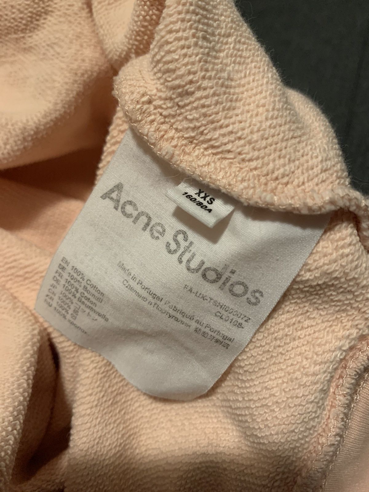 Acne Studios Acne Studios Hoodie Face Pink Size ONE SIZE - 4 Thumbnail