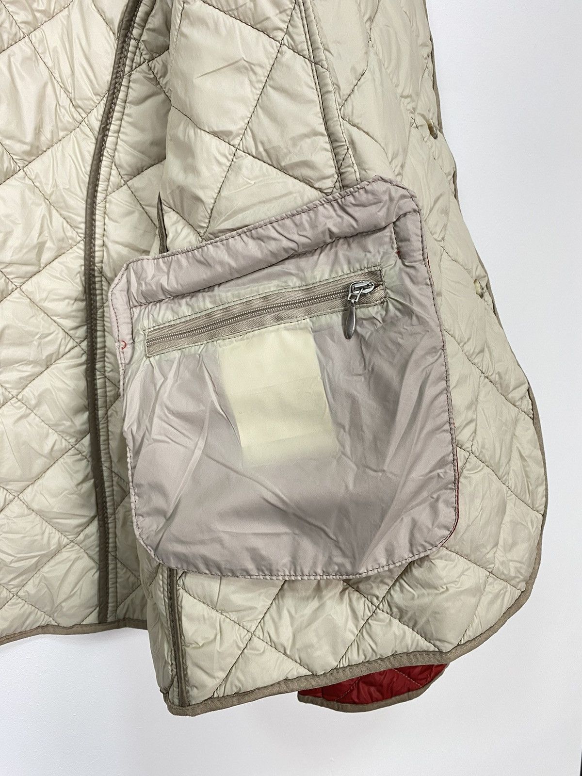 Other Mabrun Quilted Light Buttons Jacket Luxury Casual Classic Size XL / US 12-14 / IT 48-50 - 8 Thumbnail