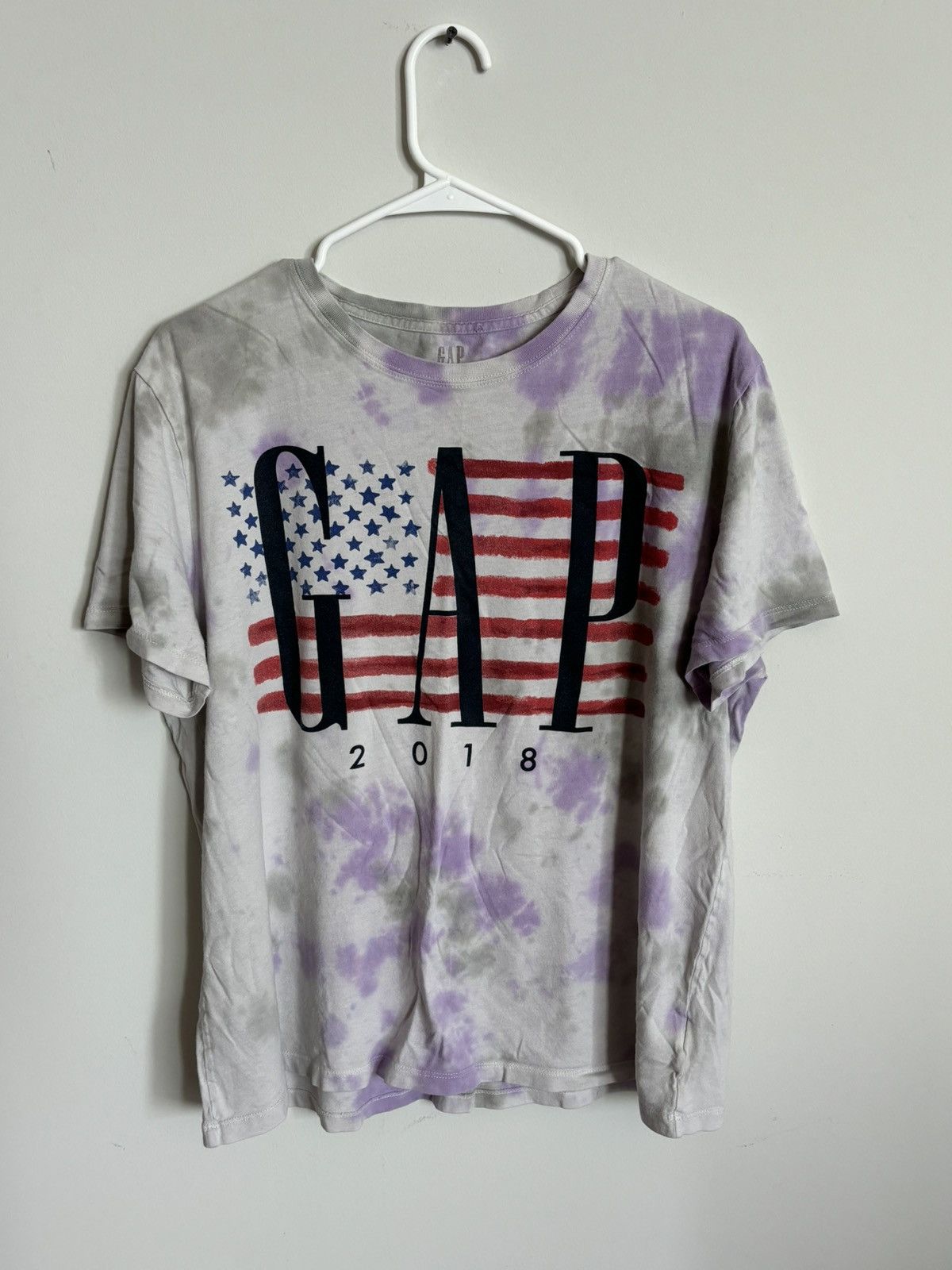 Gap × Vintage Gap Worldwide American Flag T Shirt Size US L / EU 52-54 / 3 - 1 Thumbnail