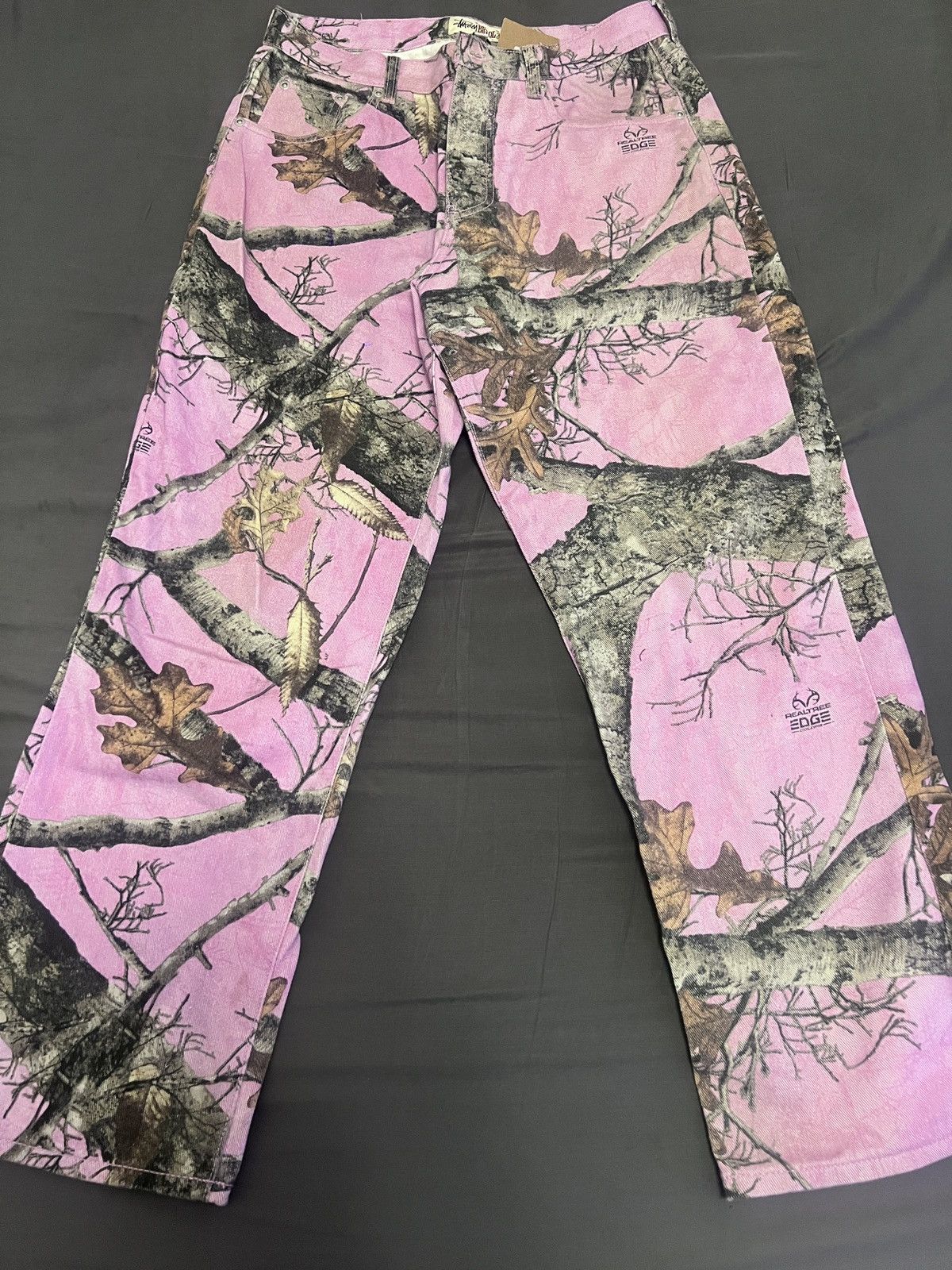 Carhartt × Stussy stussy realtree pink pants | Grailed