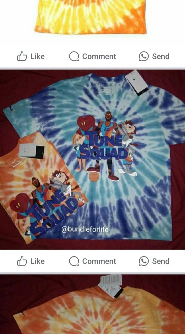Nike NEW 🎉 Nike x Space Jam Looney Tunes LeBron James Tshirt 🏀 Size US L / EU 52-54 / 3 - 3 Thumbnail