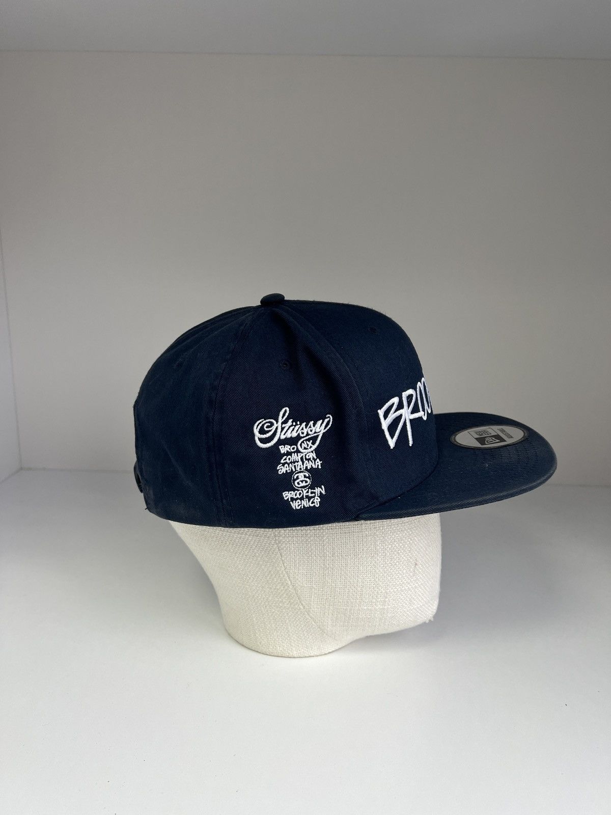 Stussy × Vintage Vintage Stussy Brooklyn cap Size ONE SIZE - 2 Thumbnail