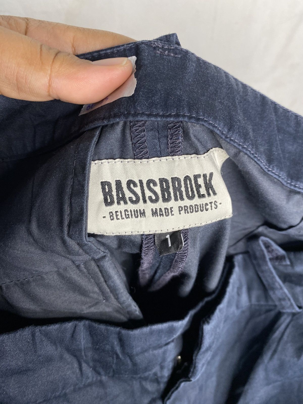 BASISBROEK BASISBROEK BIG POCKET BELGIUM Size US 30 / EU 46 - 4 Thumbnail